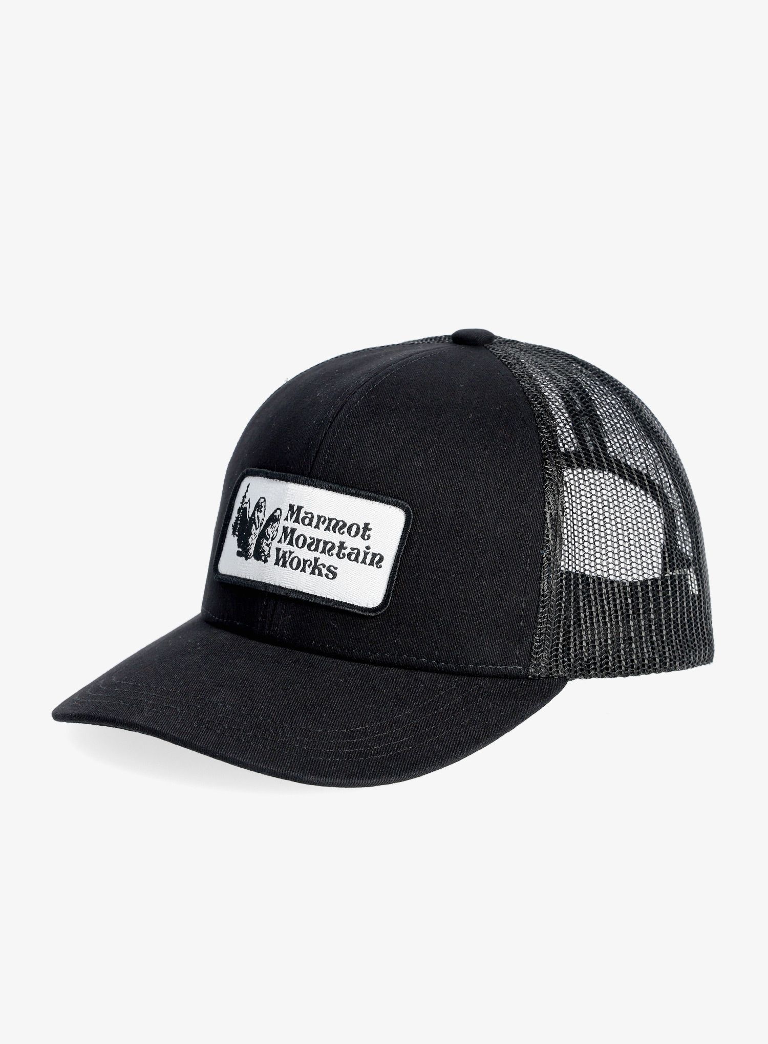 Кепка Marmot Retro Trucker Hat - black/black