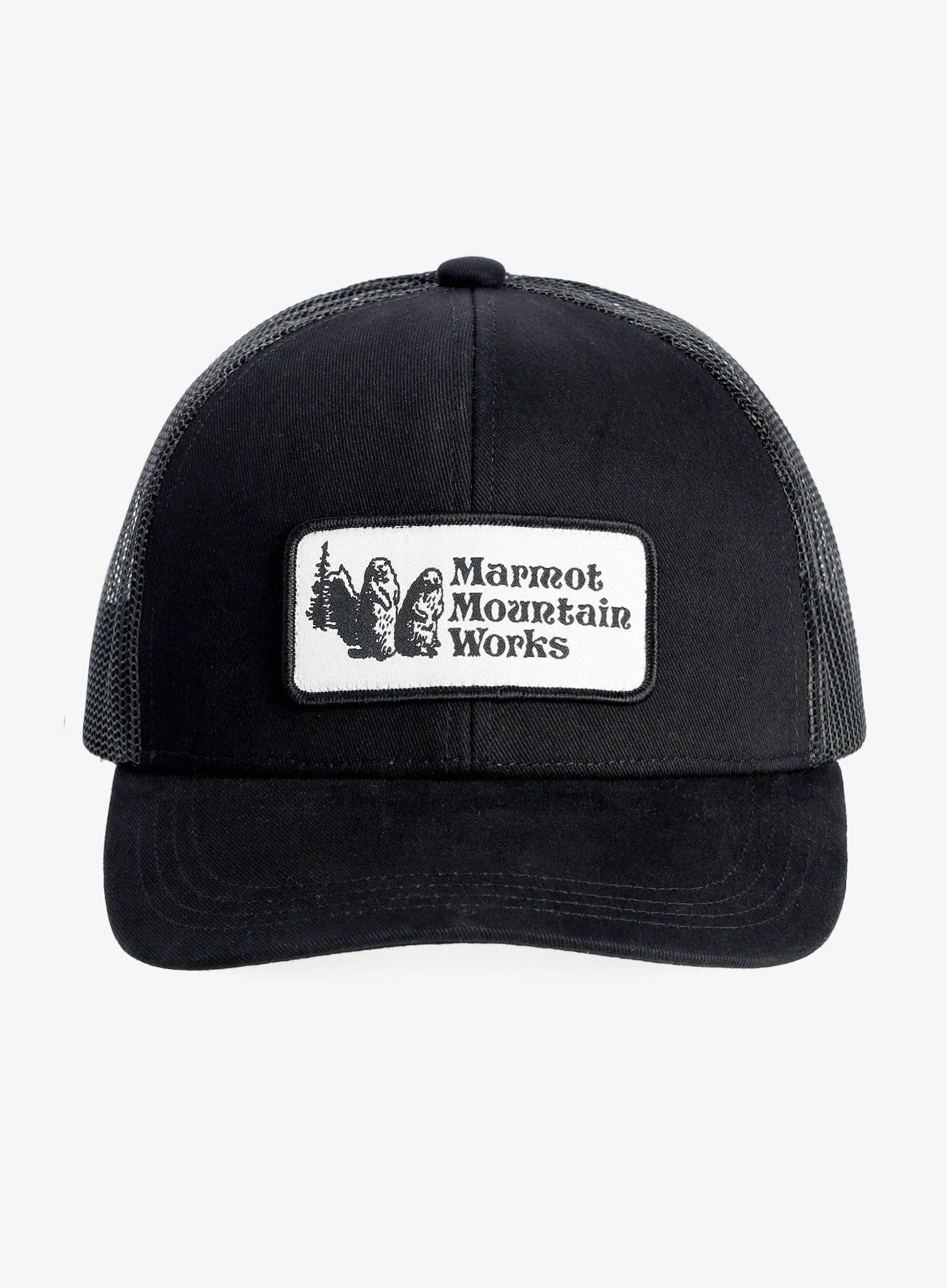 Кепка Marmot Retro Trucker Hat - black/black