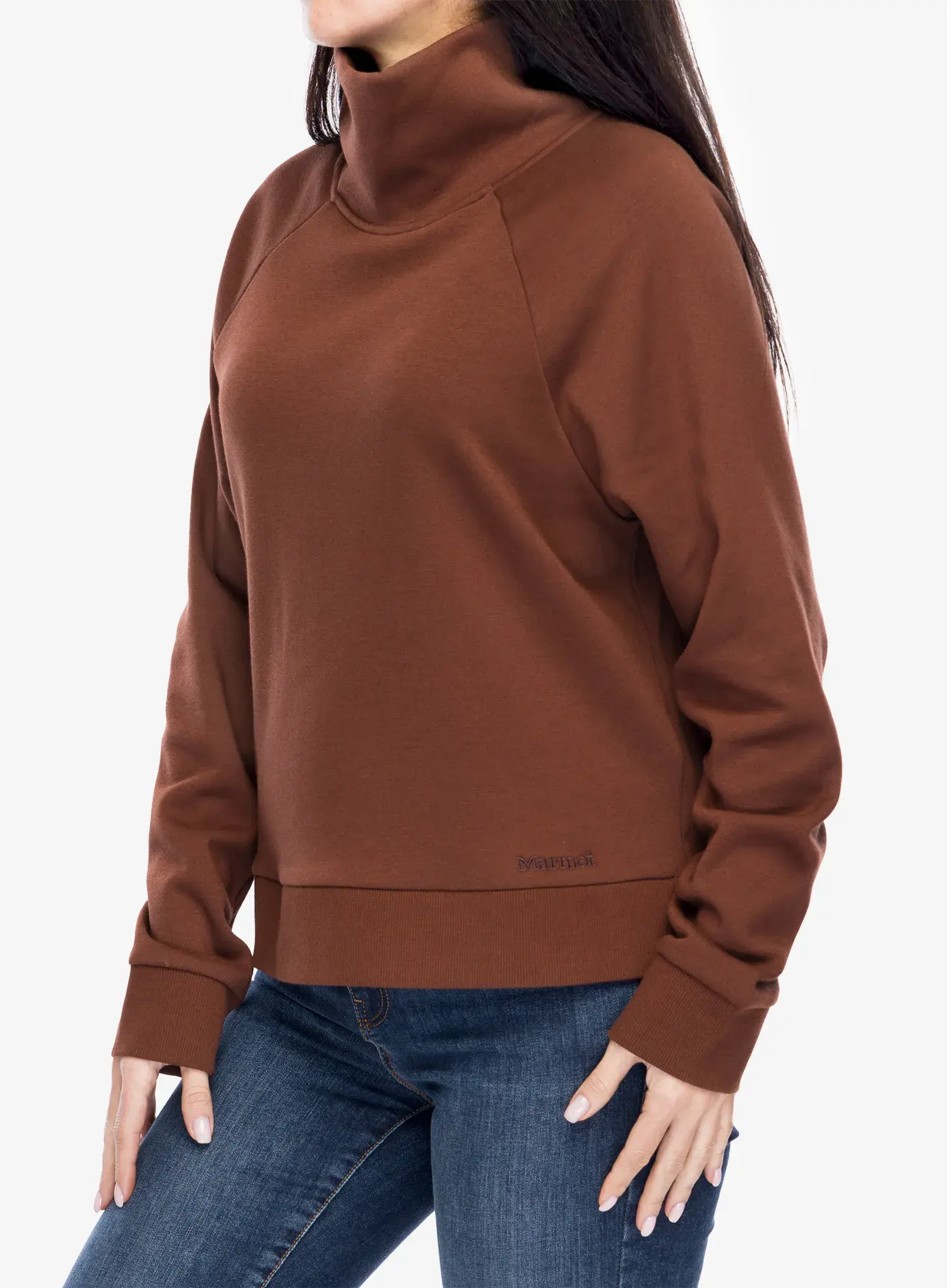 Кофта жіноча Marmot Rowan Funnel Neck - chocolate