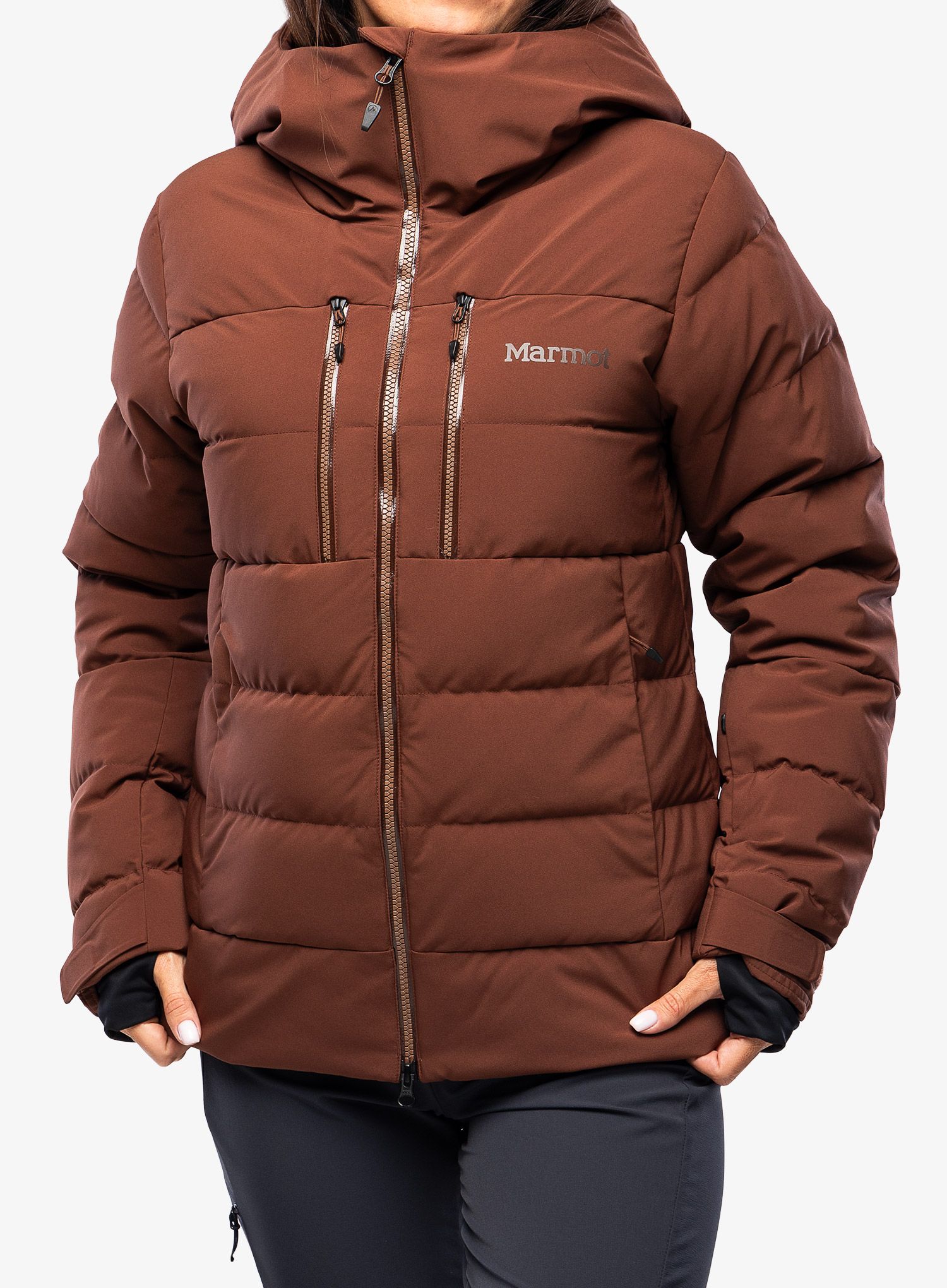 Куртка лижна жіноча Marmot Slingshot Jacket - chocolate
