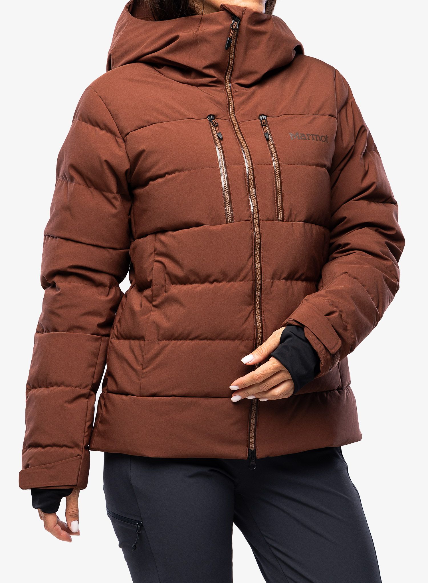 Куртка лижна жіноча Marmot Slingshot Jacket - chocolate