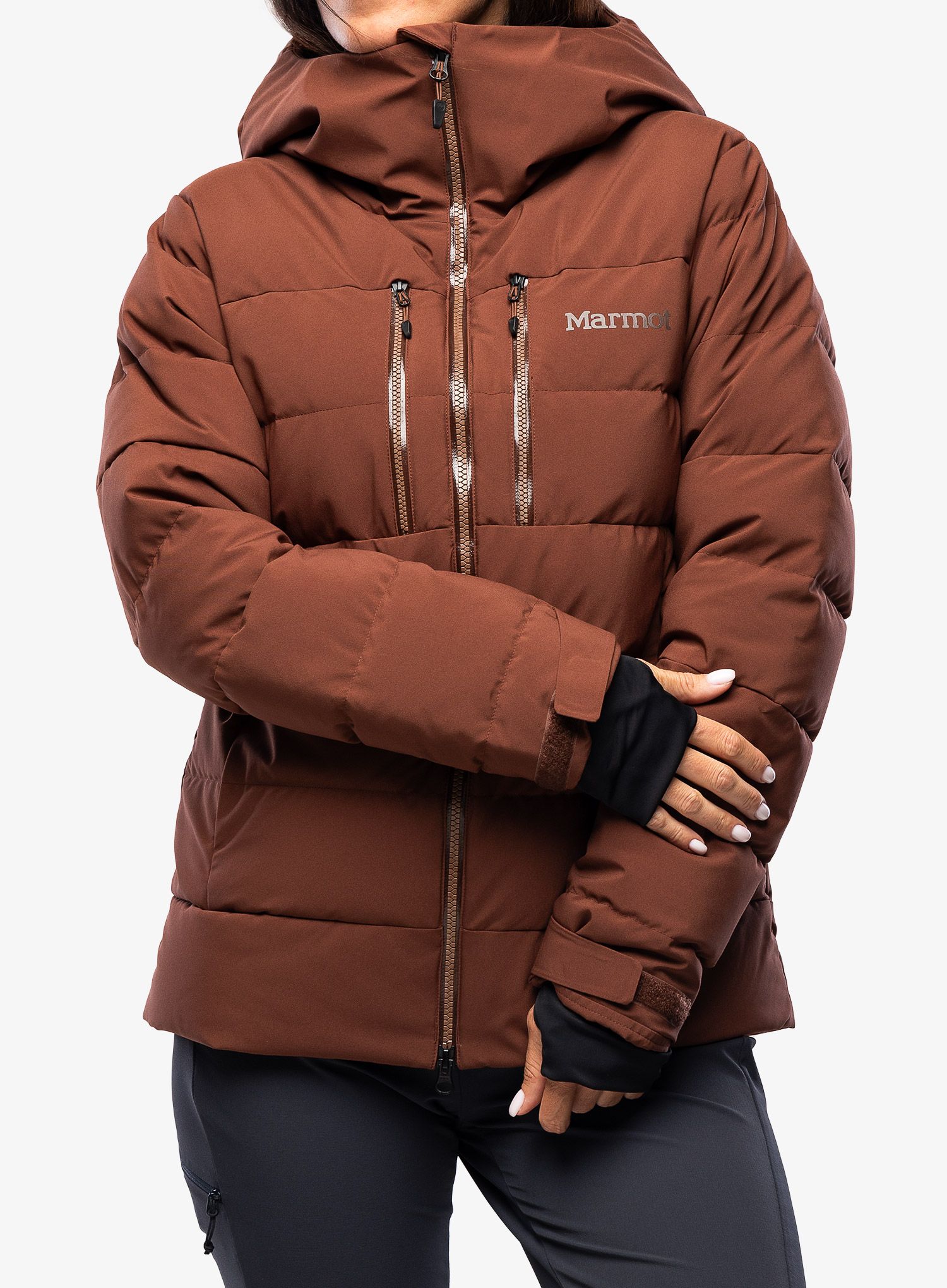 Куртка лижна жіноча Marmot Slingshot Jacket - chocolate