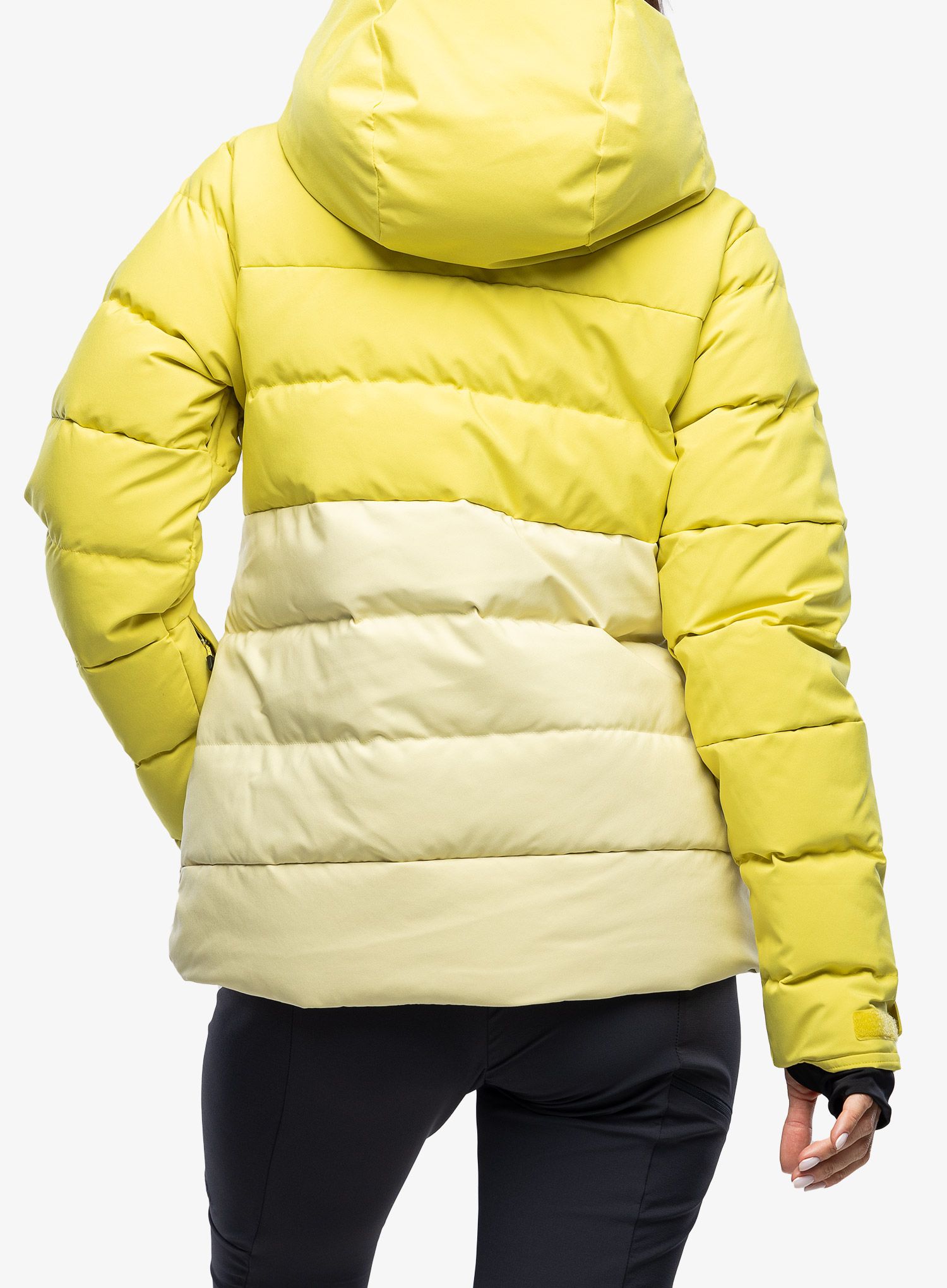 Пуховик жіноча Marmot Slingshot Jacket - limelight/wheat