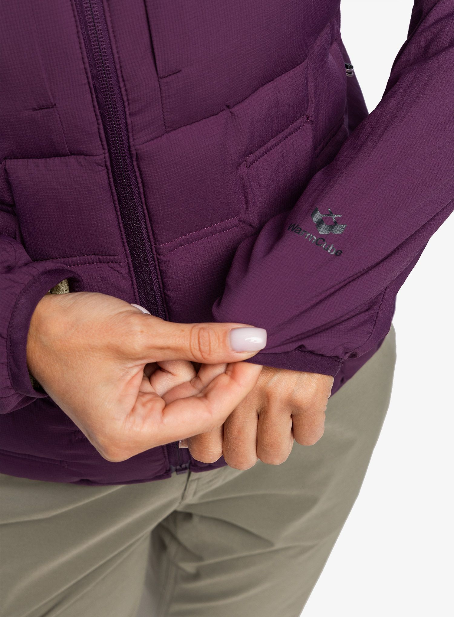 Пуховик жіноча Marmot WarmCube Active Alt HB - purple fig