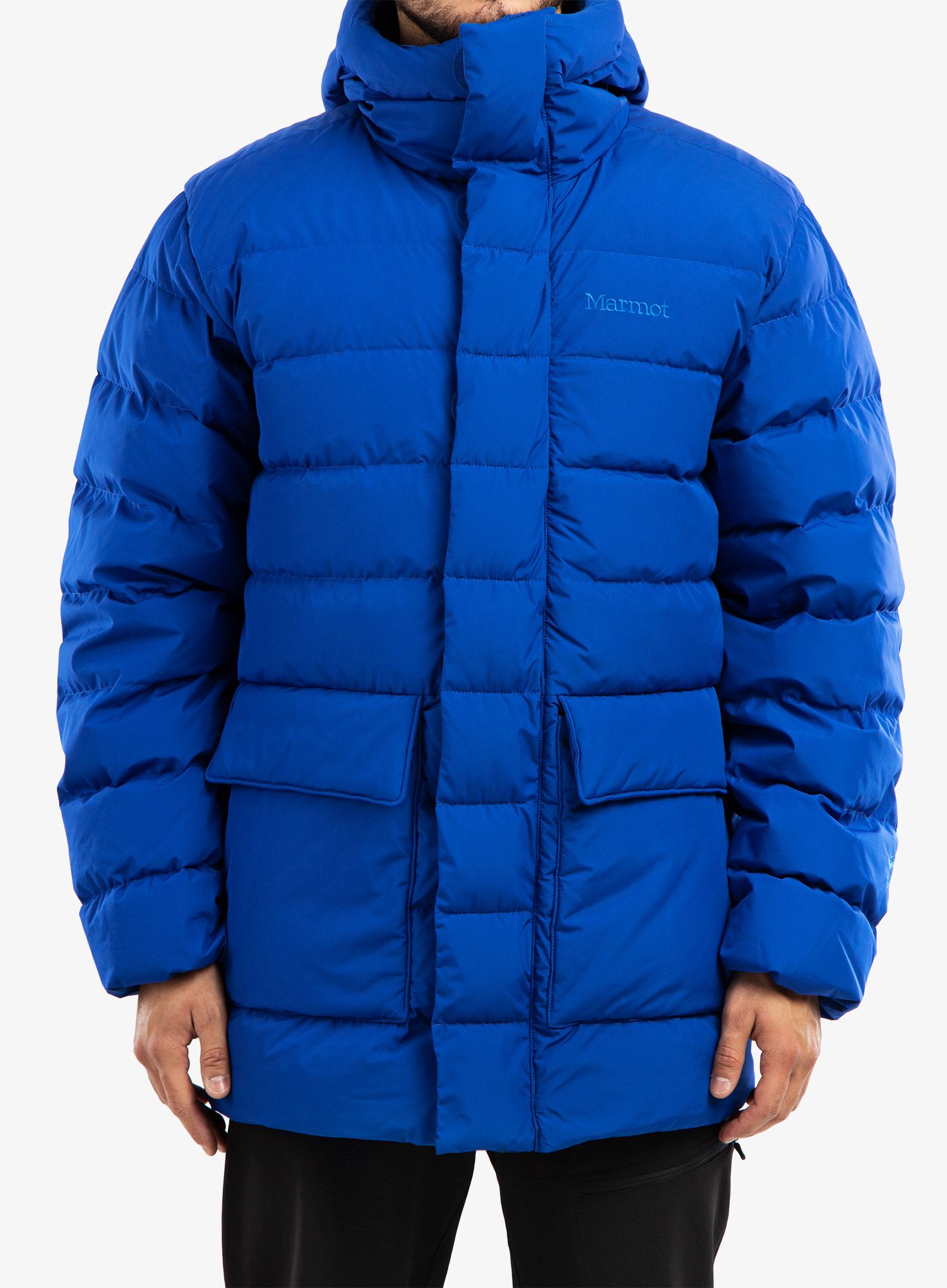 Плащ пуховий Marmot WarmCube GORE-TEX Golden Mantle Jacket - dark azure