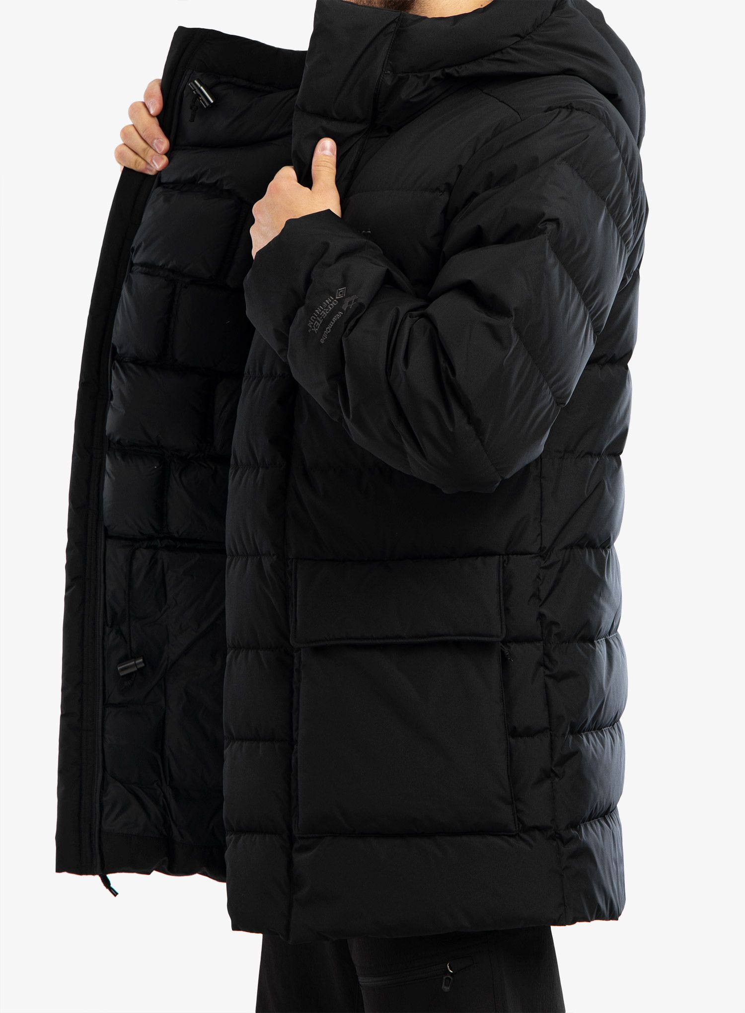Плащ пуховий Marmot WarmCube GORE-TEX Golden Mantle Jacket - black
