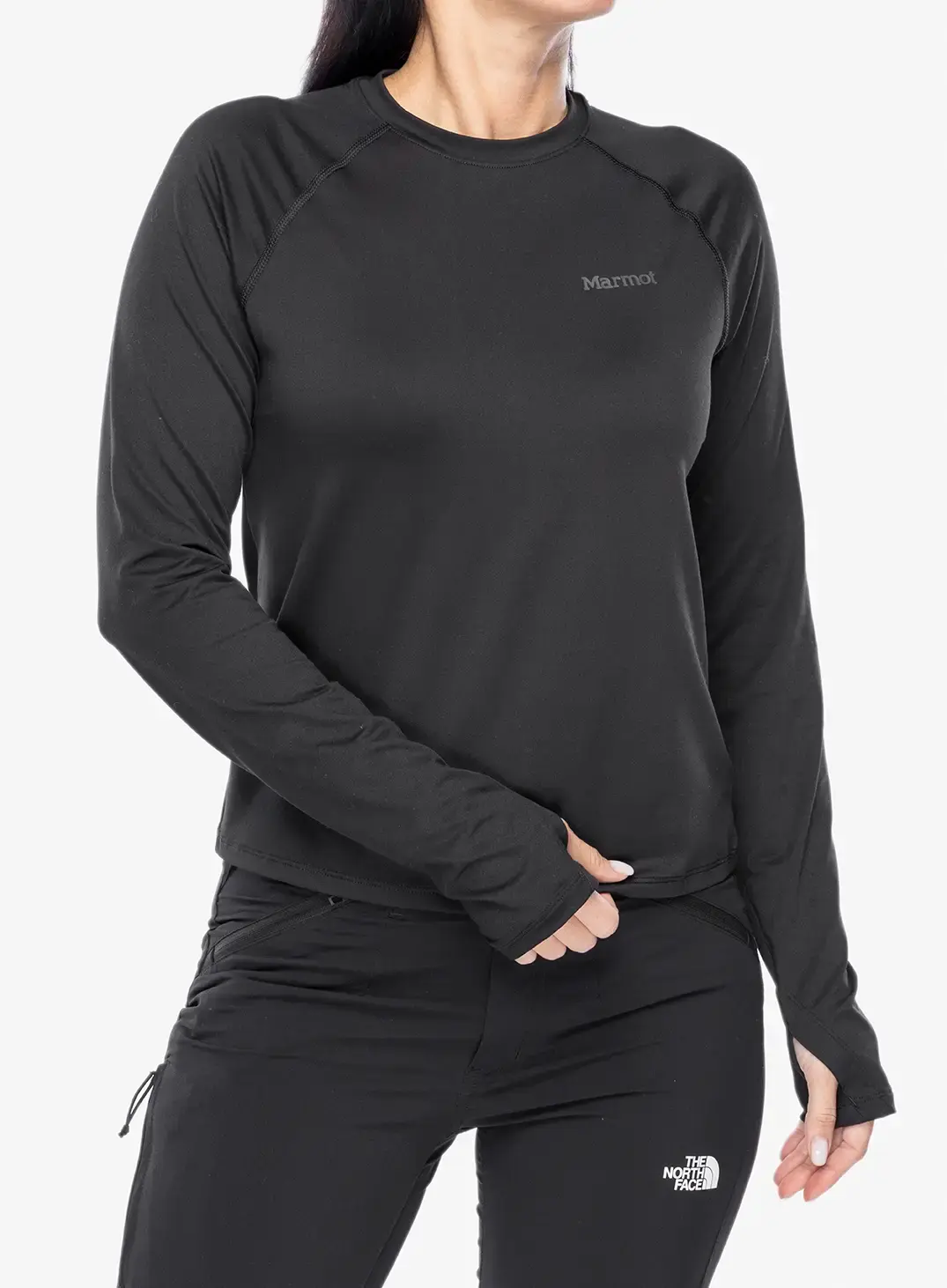 Кофта жіноча без каптура Marmot Windridge LS - black