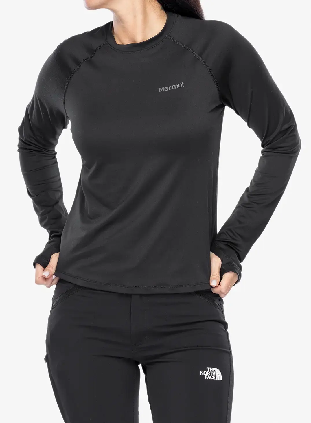 Кофта жіноча без каптура Marmot Windridge LS - black