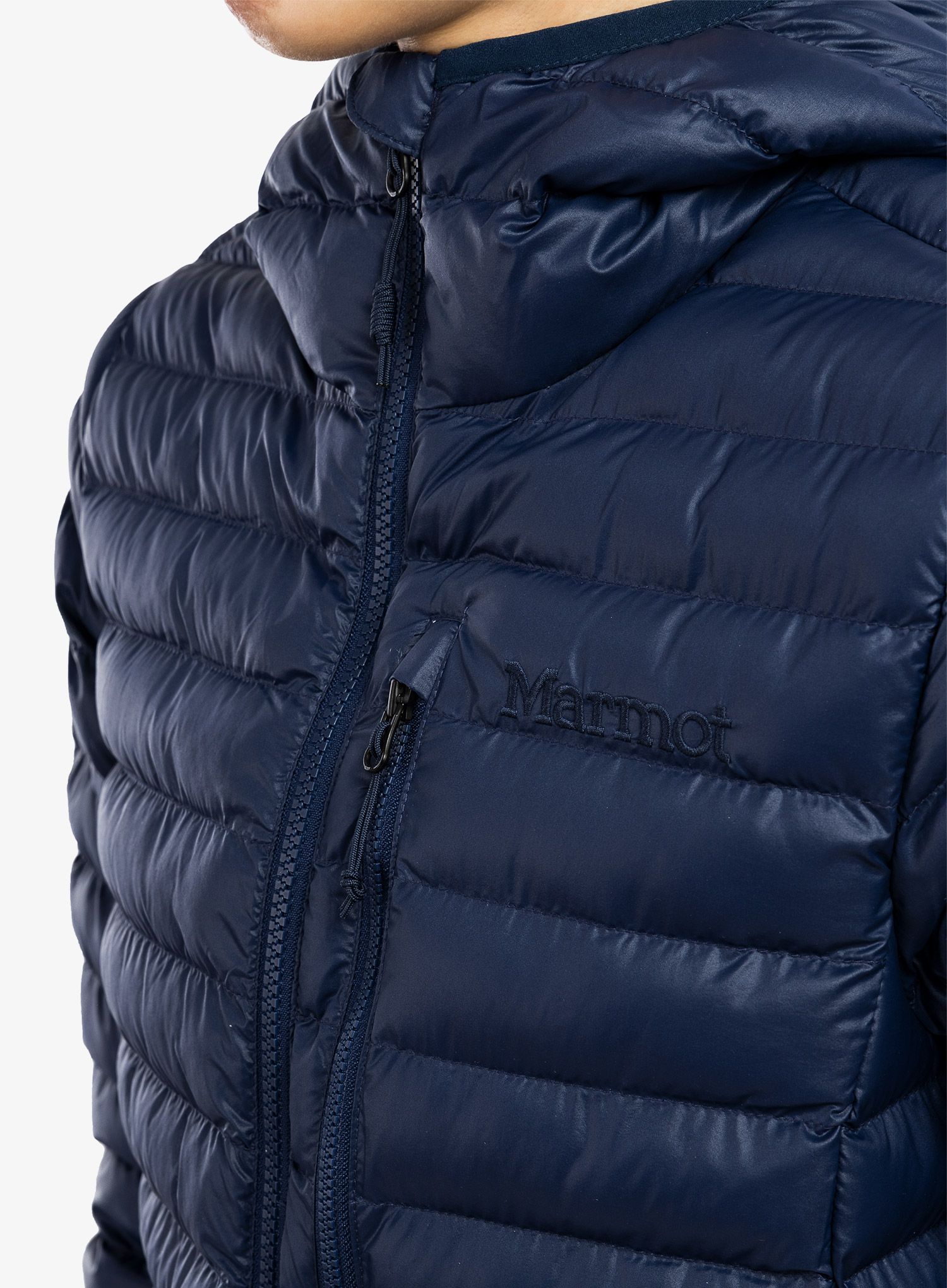 Плащ жіночий Marmot Echo Featherless Long Jacket - arctic navy shiny