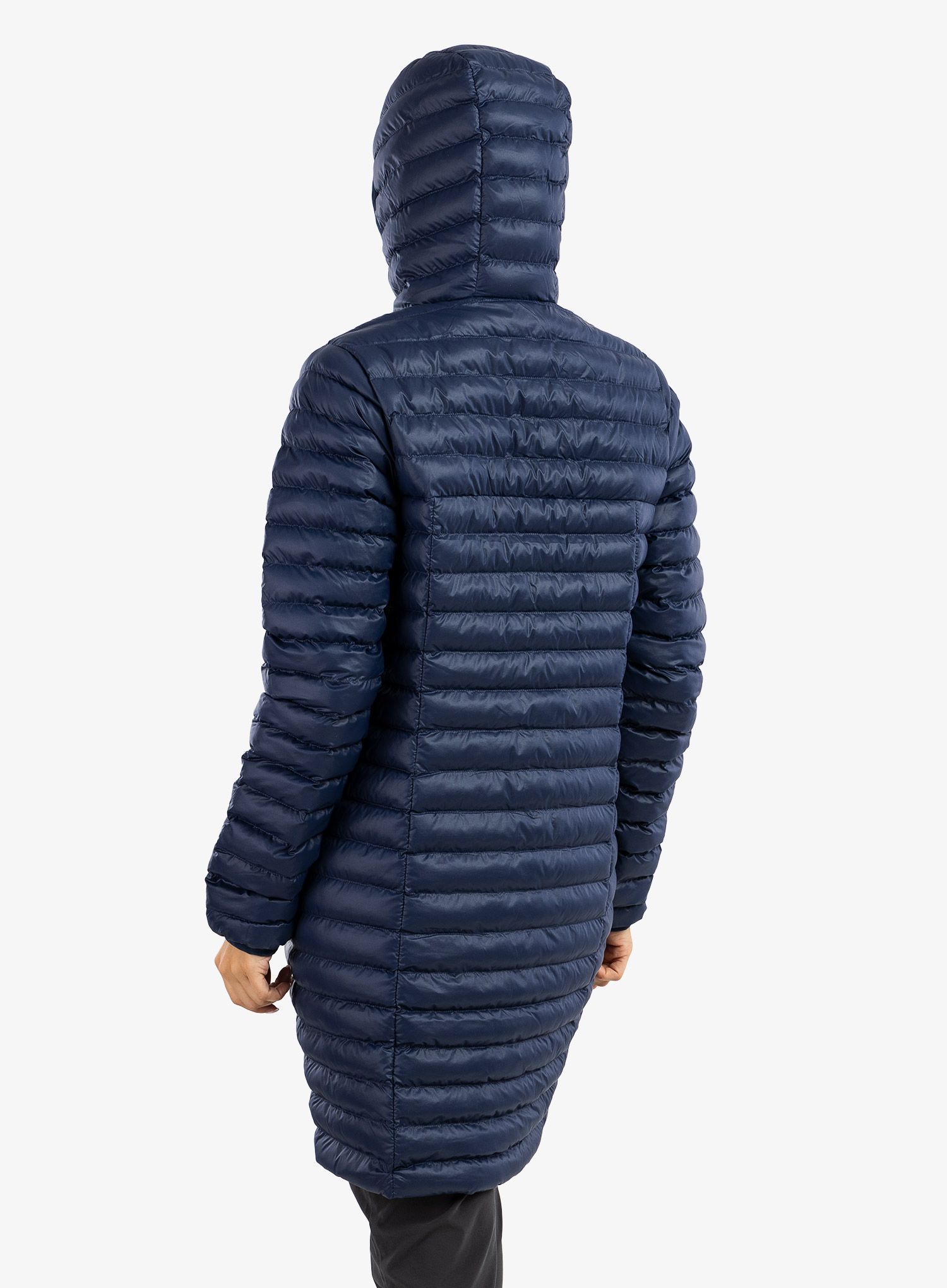 Плащ жіночий Marmot Echo Featherless Long Jacket - arctic navy shiny
