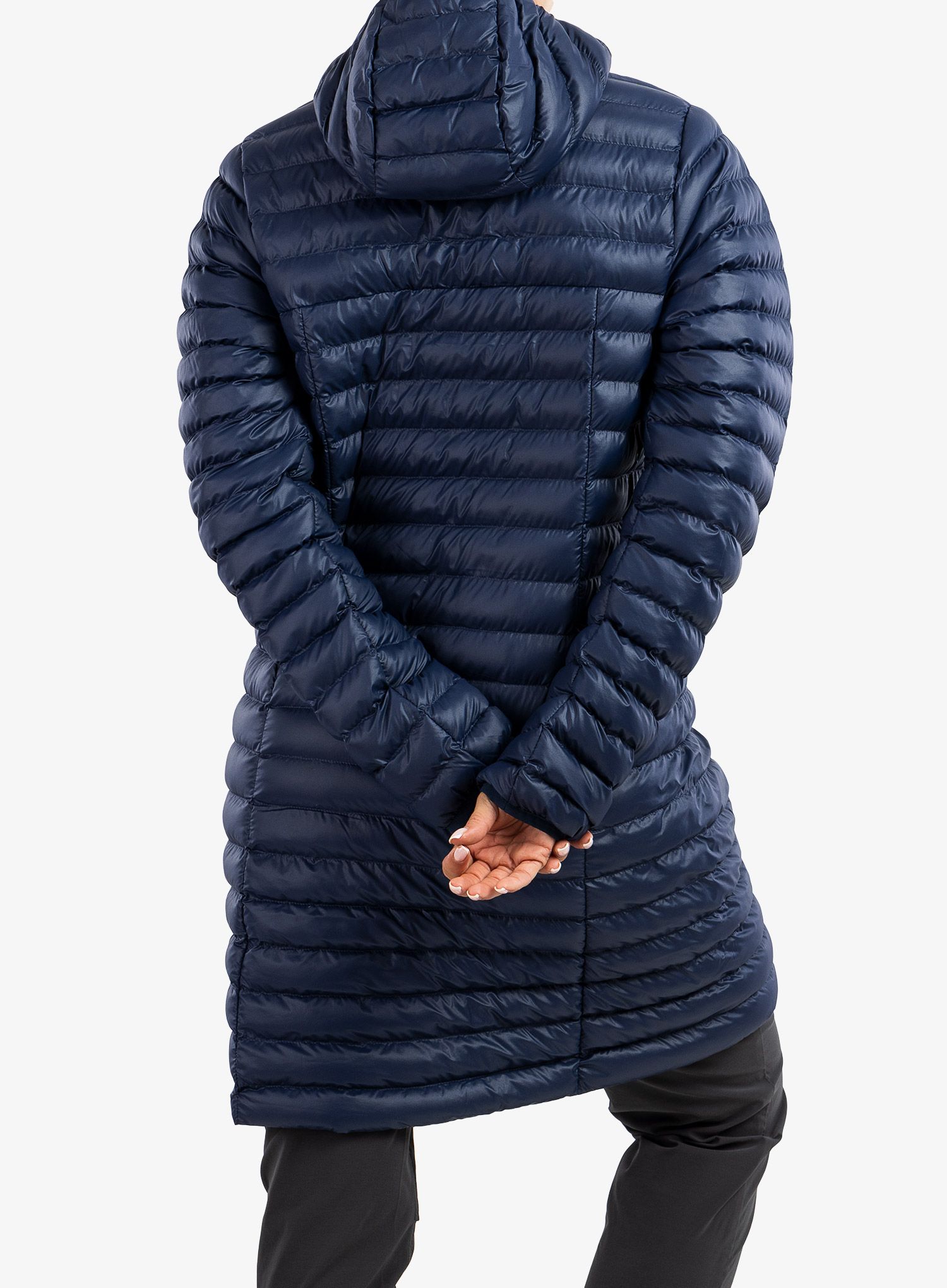 Плащ жіночий Marmot Echo Featherless Long Jacket - arctic navy shiny