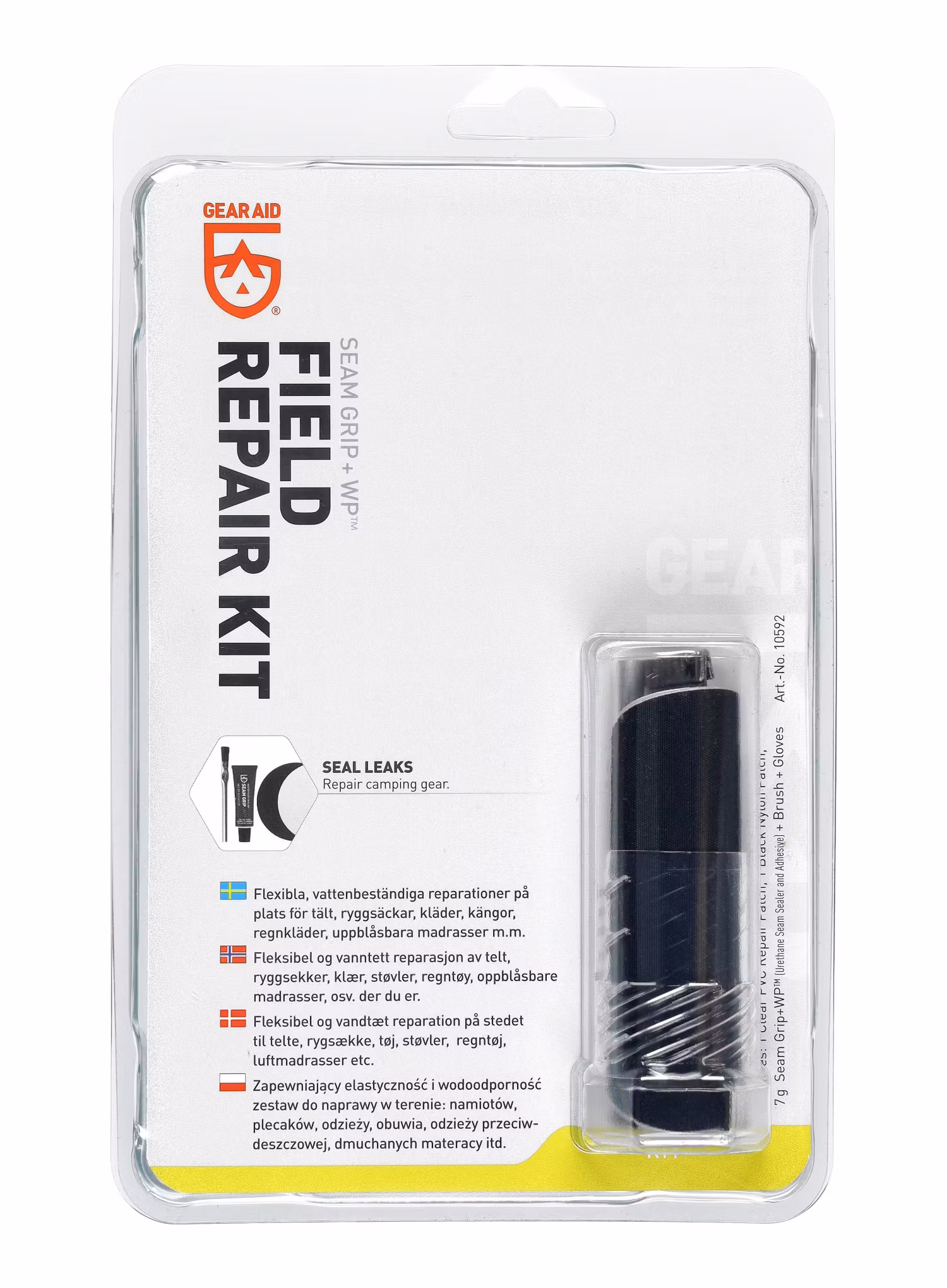 Ремонтний комплект McNett Seam Grip+WP 7g Field Repair Kit
