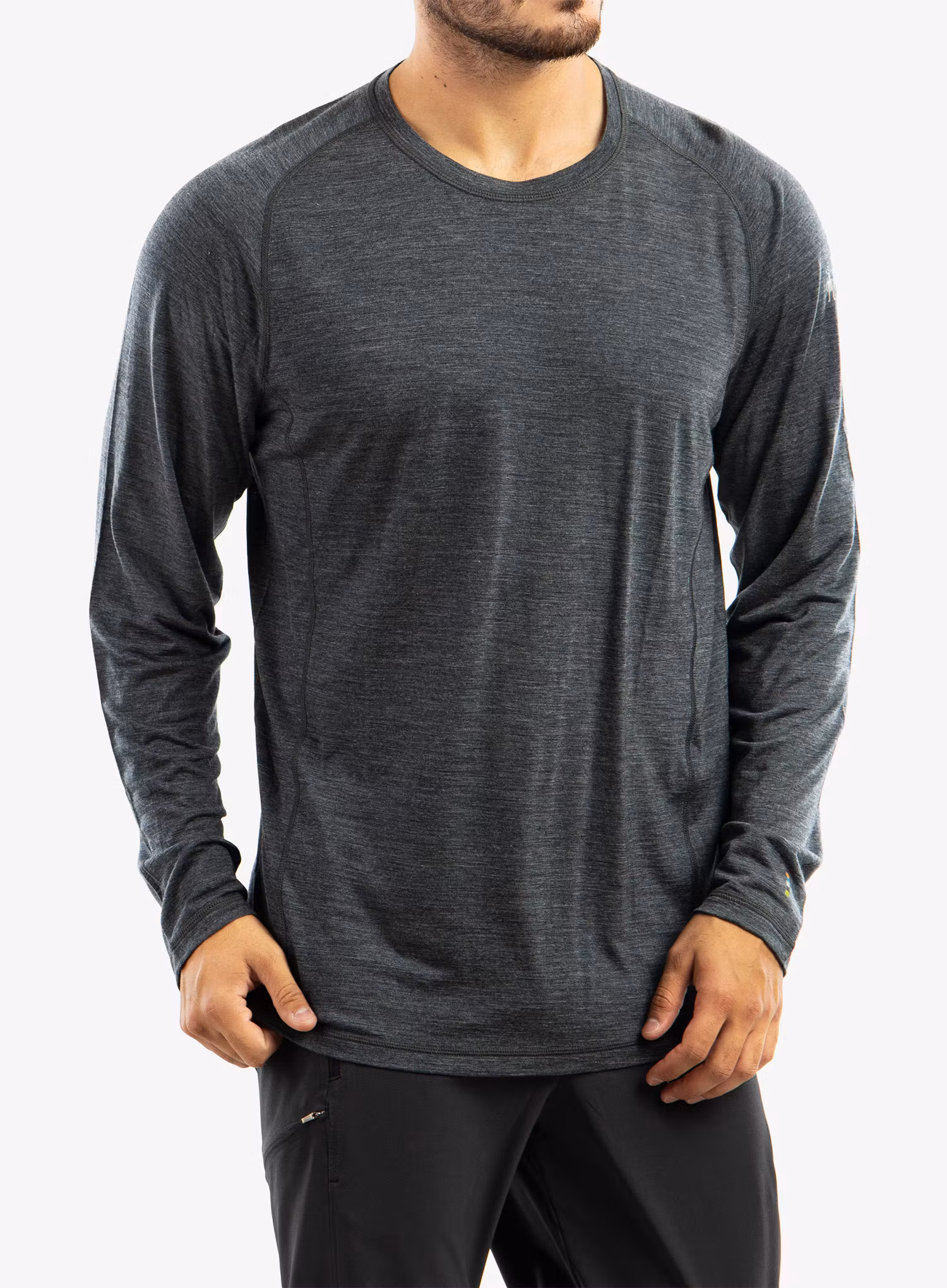 Кофта Smartwool Merino Sport Ultralite L/S - charcoal