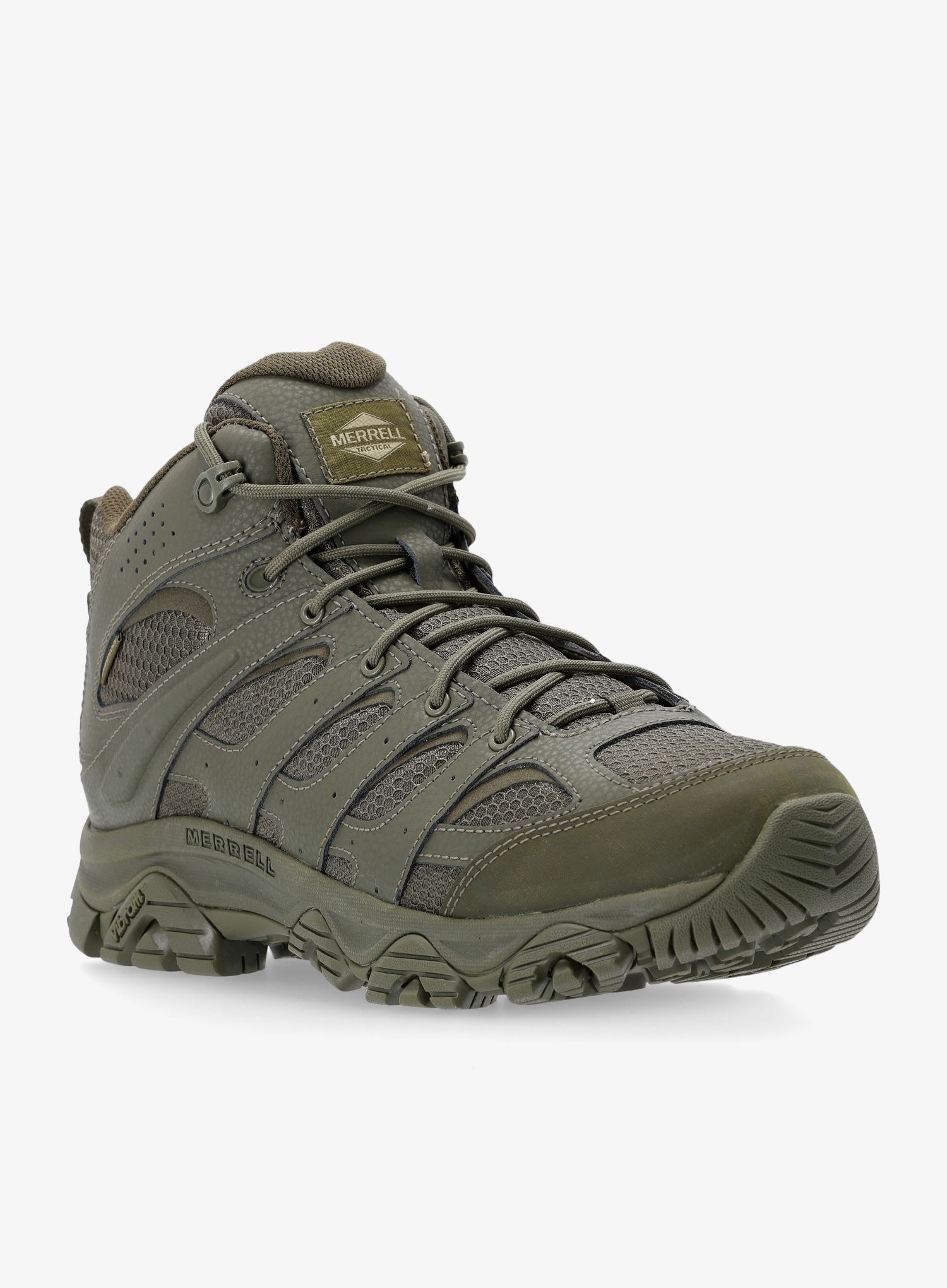 Черевики тактичні Merrell Moab 3 Tactical Mid Wp - dark olive