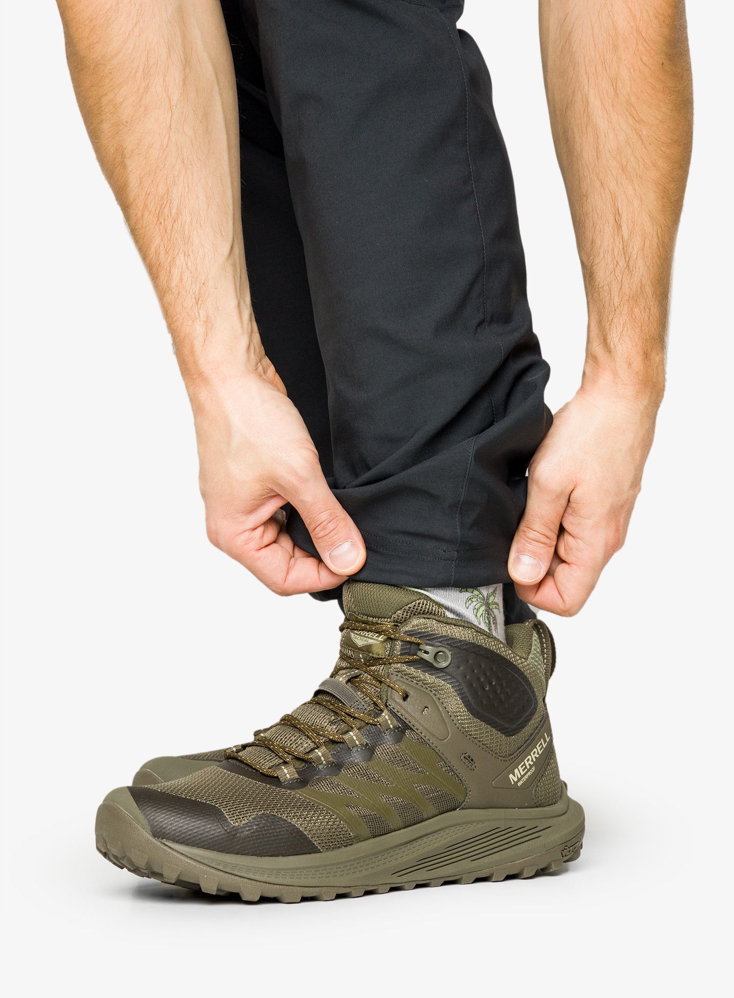 Черевики тактичні Merrell Nova 3 Tactical Mid WP  - olive