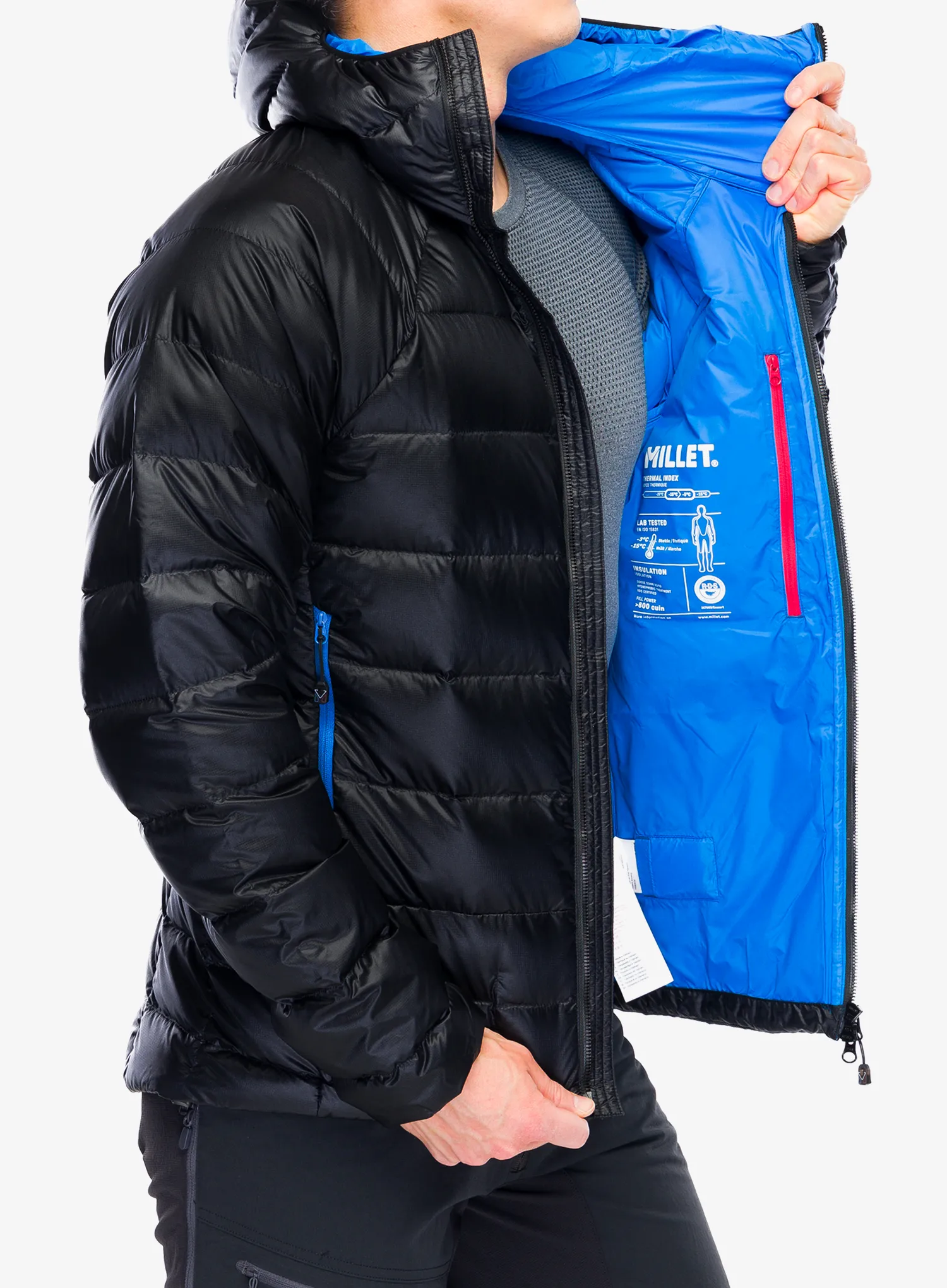 Пуховик Millet Trilogy Icon Down Hooded - black