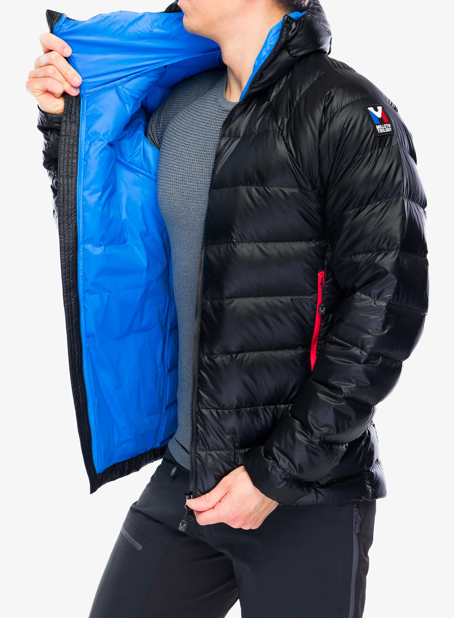 Пуховик Millet Trilogy Icon Down Hooded - black