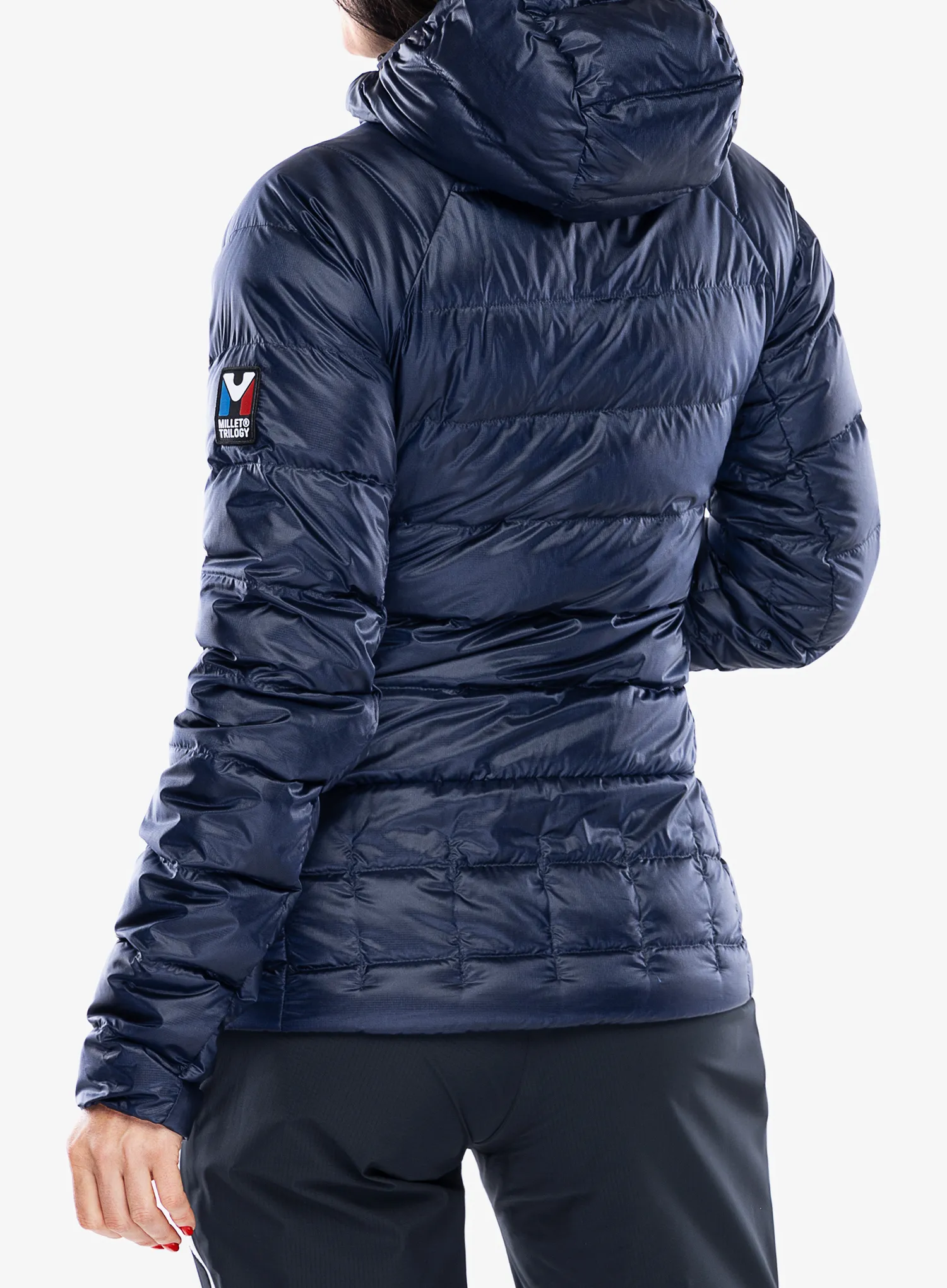 Пуховик жіночий Millet Trilogy Icon Down Hooded - saphir