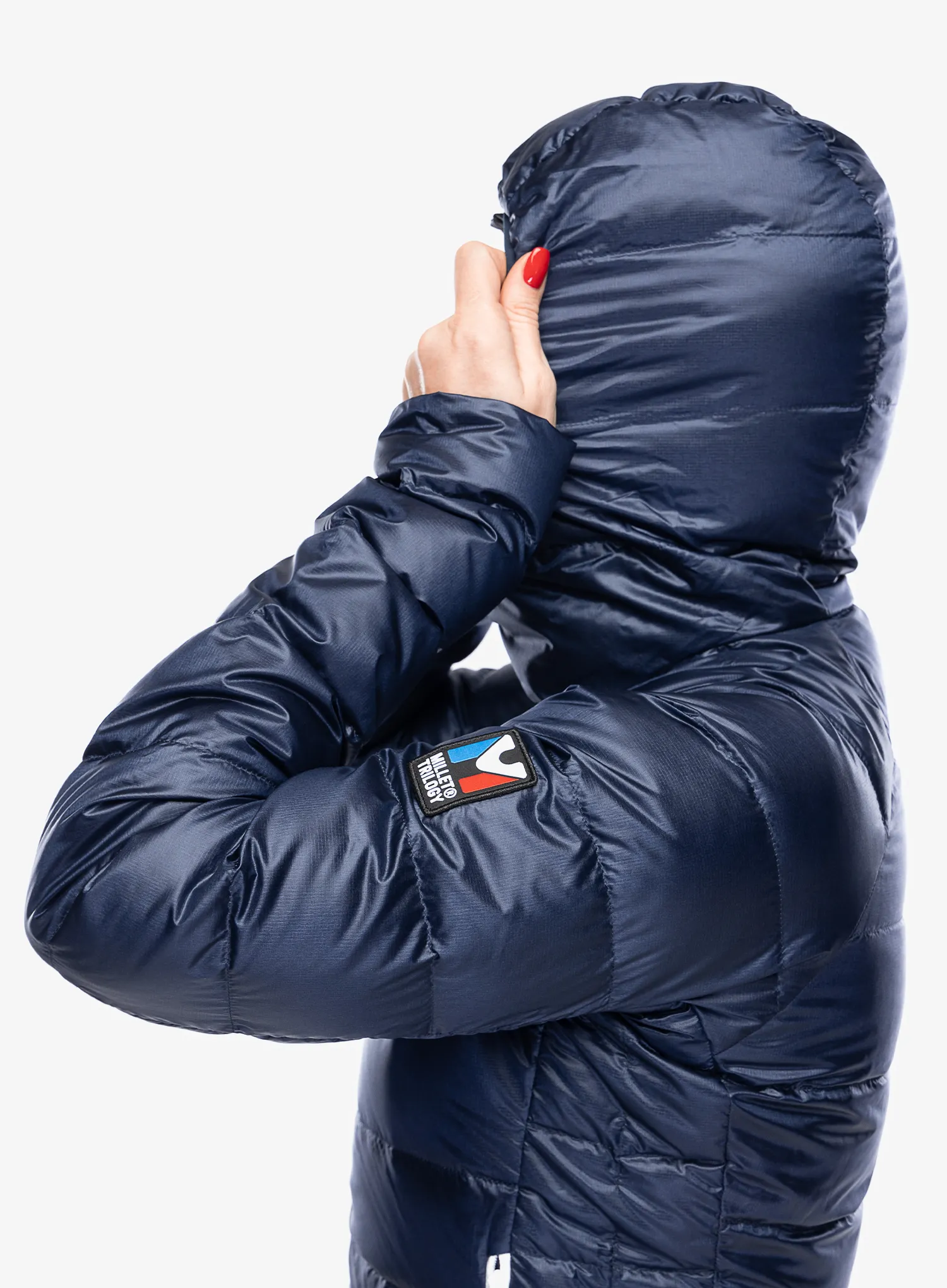 Пуховик жіночий Millet Trilogy Icon Down Hooded - saphir