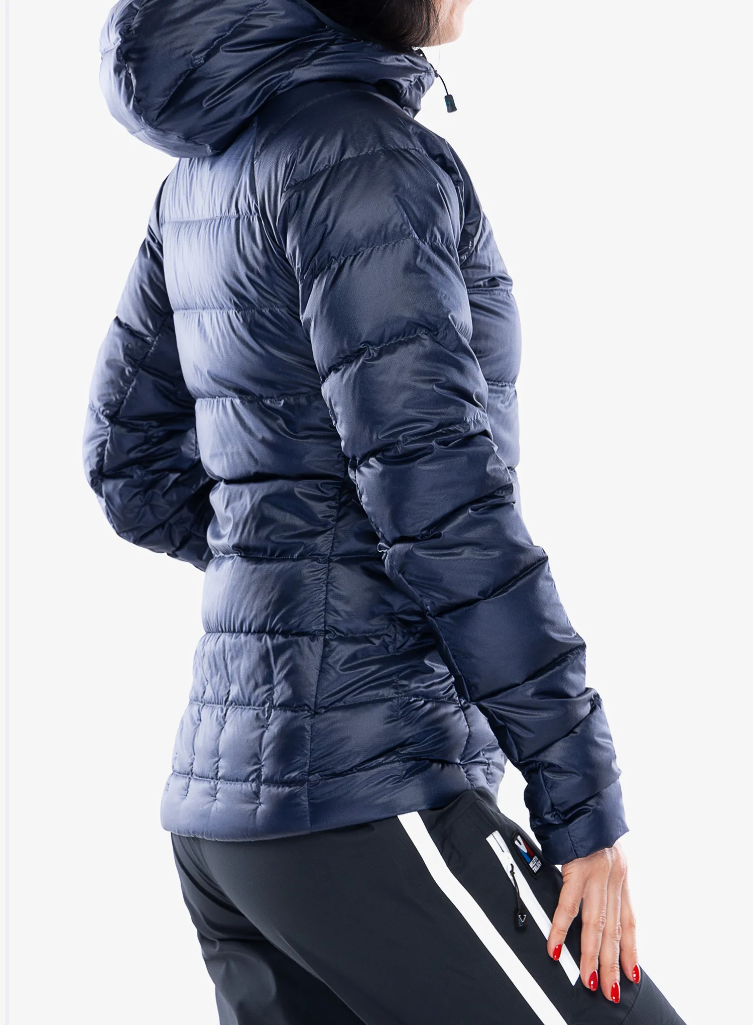 Пуховик жіночий Millet Trilogy Icon Down Hooded - saphir