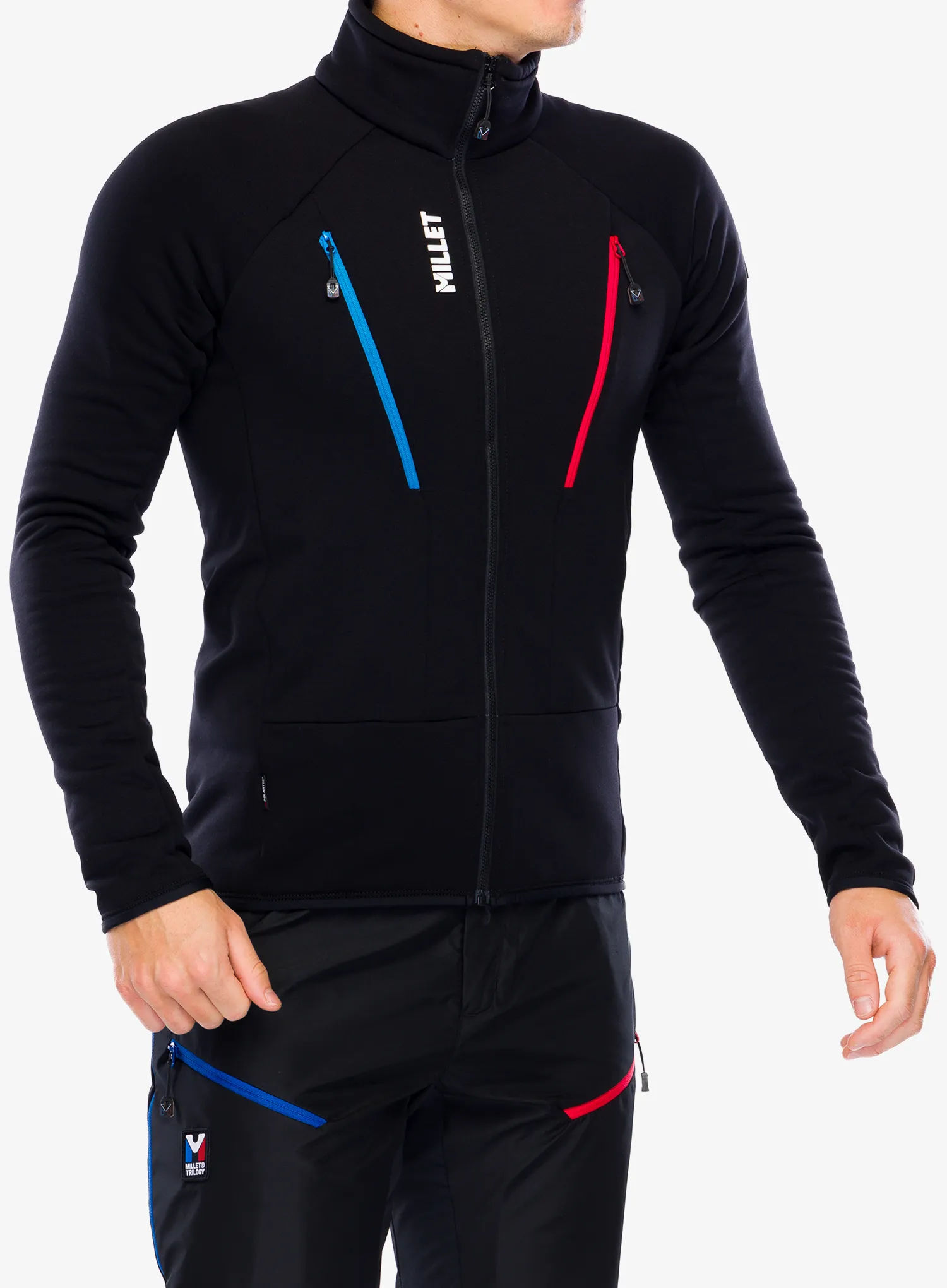 Кофта на блискавці Millet Trilogy Icon Power Jacket - black