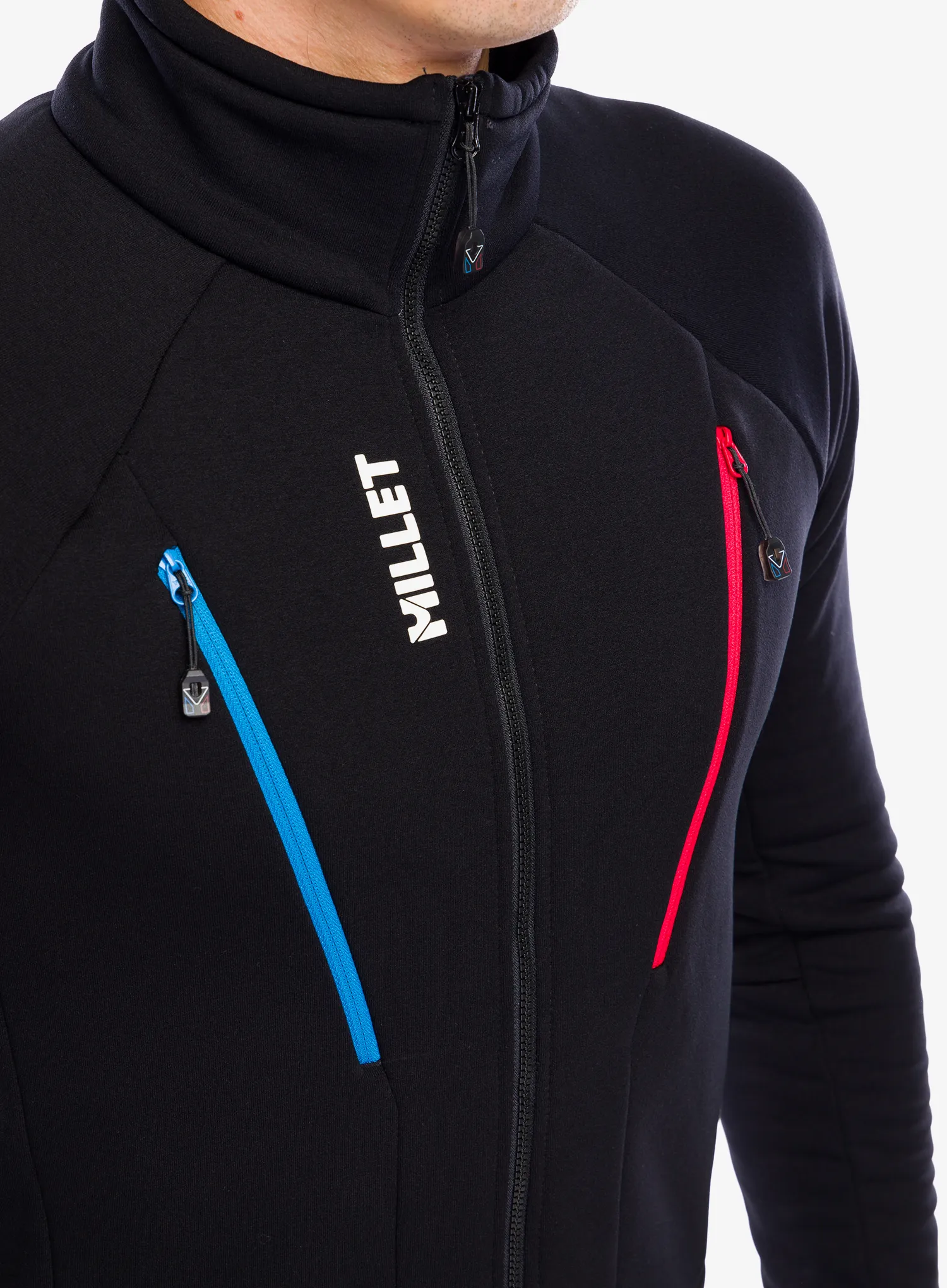 Кофта на блискавці Millet Trilogy Icon Power Jacket - black