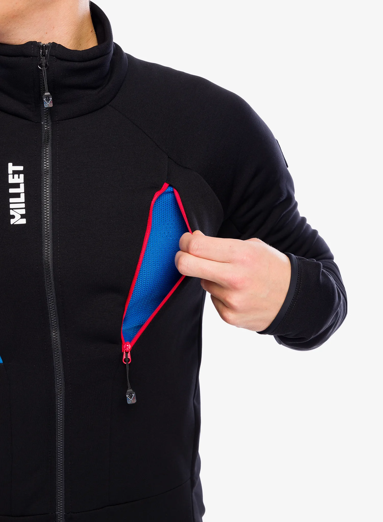Кофта на блискавці Millet Trilogy Icon Power Jacket - black