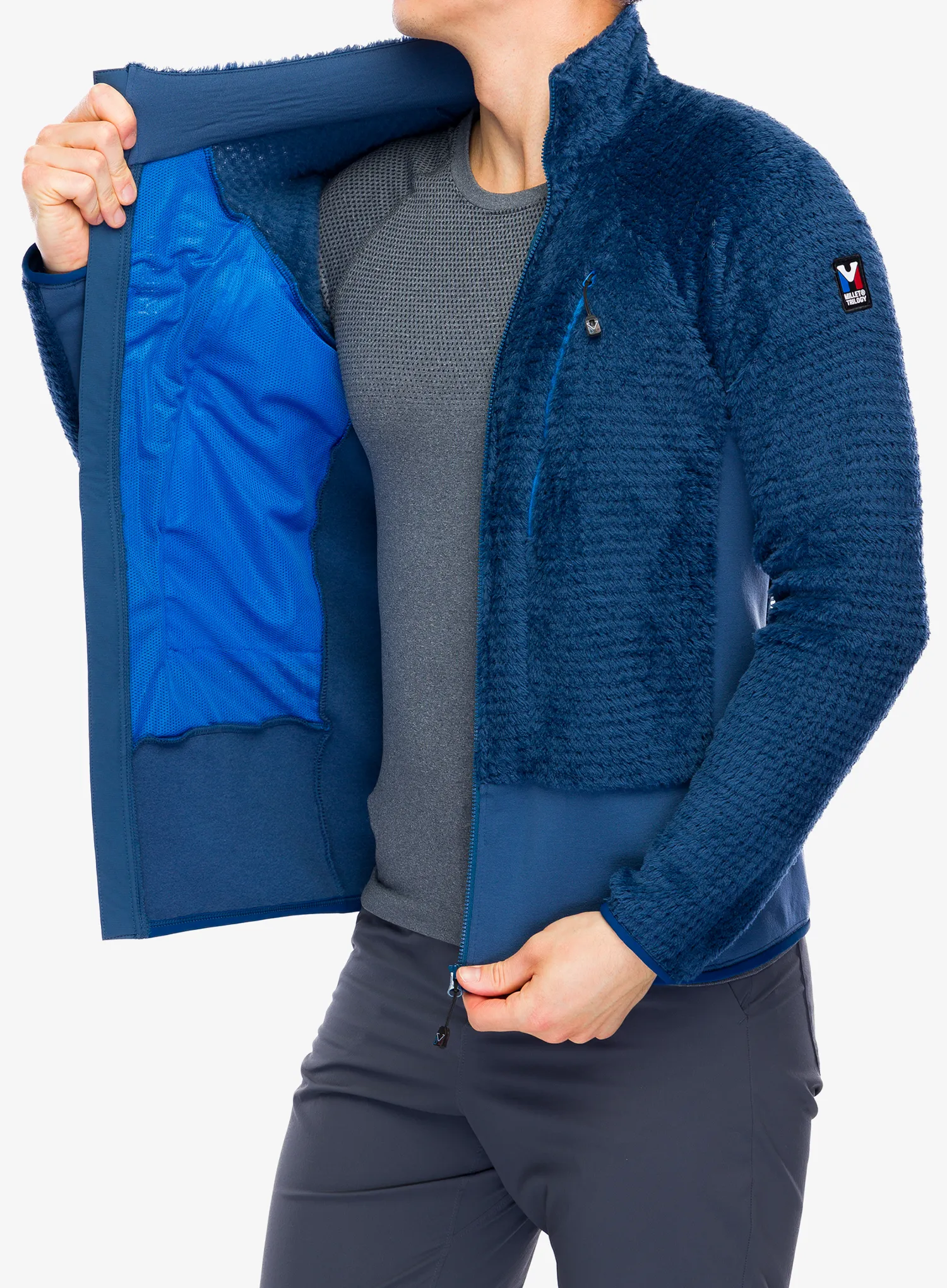 Куртка флісова Millet Trilogy Icon X Loft Jacket - dark denim