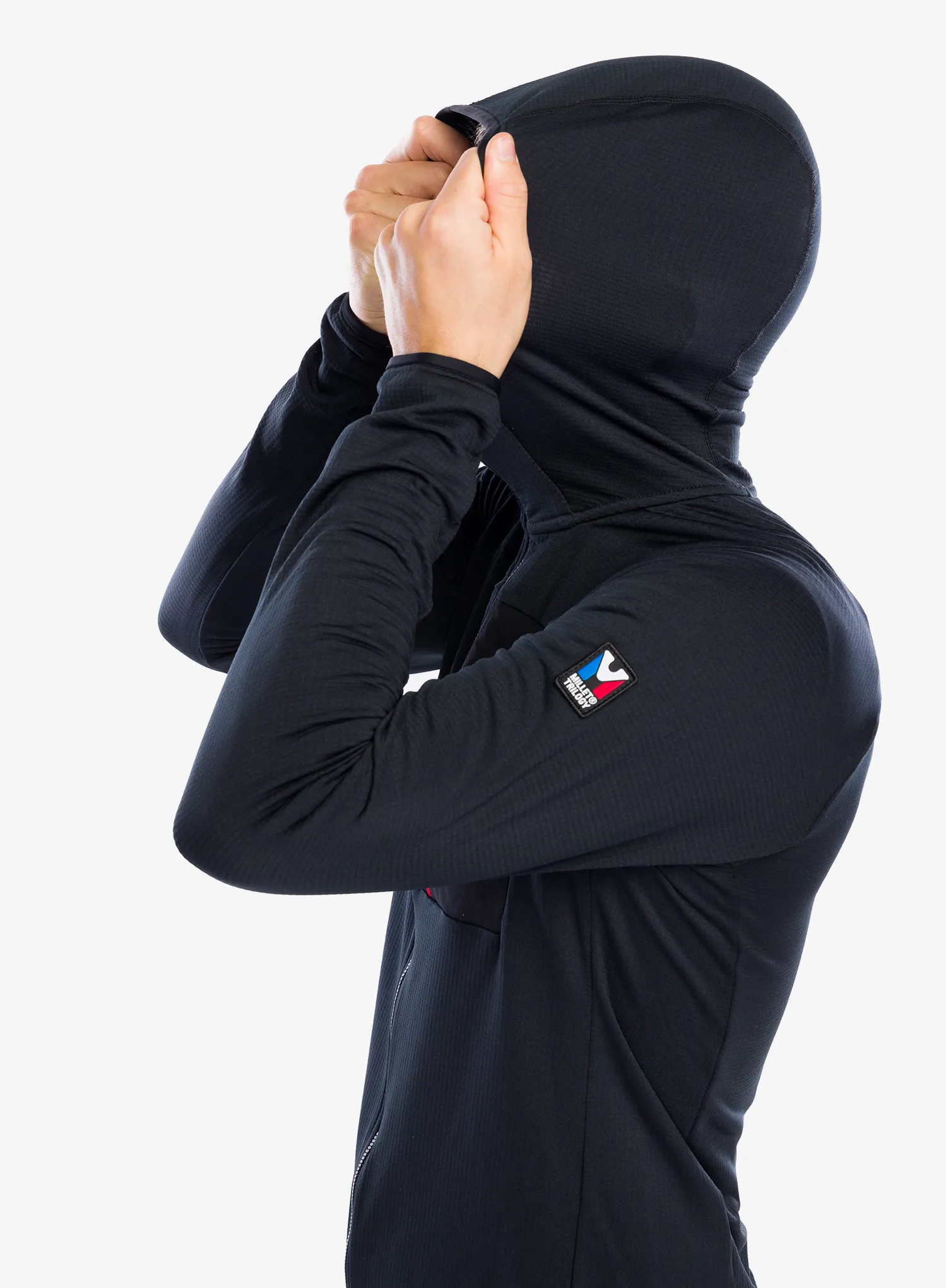 Кофта флісова Millet Trilogy Light Grid Hoodie - black