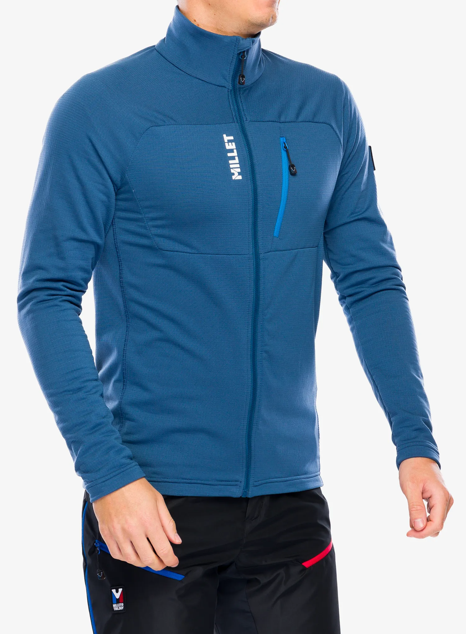 Кофта флісова Millet Trilogy Light Grid Jacket - dark denim