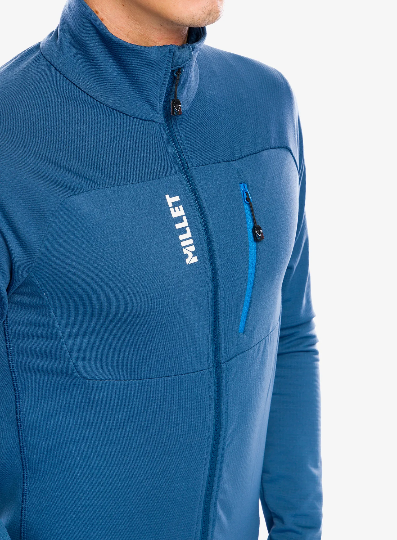 Кофта флісова Millet Trilogy Light Grid Jacket - dark denim