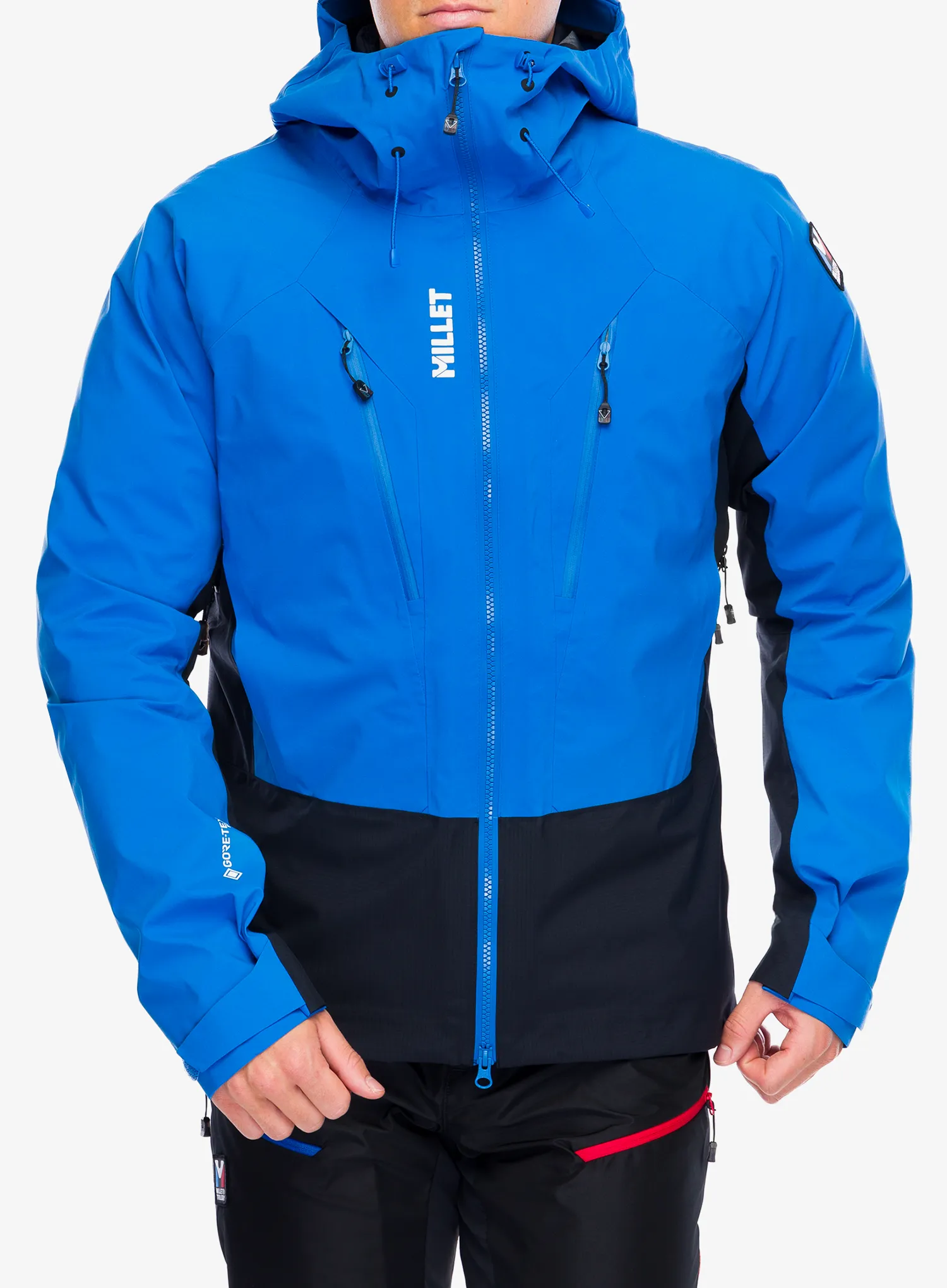 Куртка дощовик Millet Trilogy V Icon GTX Pro Jacket - black/icon blue
