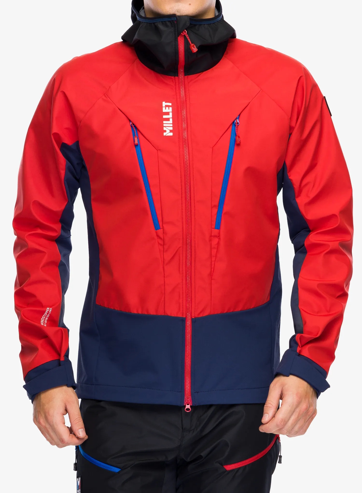 Куртка softshell Millet Trilogy V Icon INFINIUM Jacket - saphir/rouge