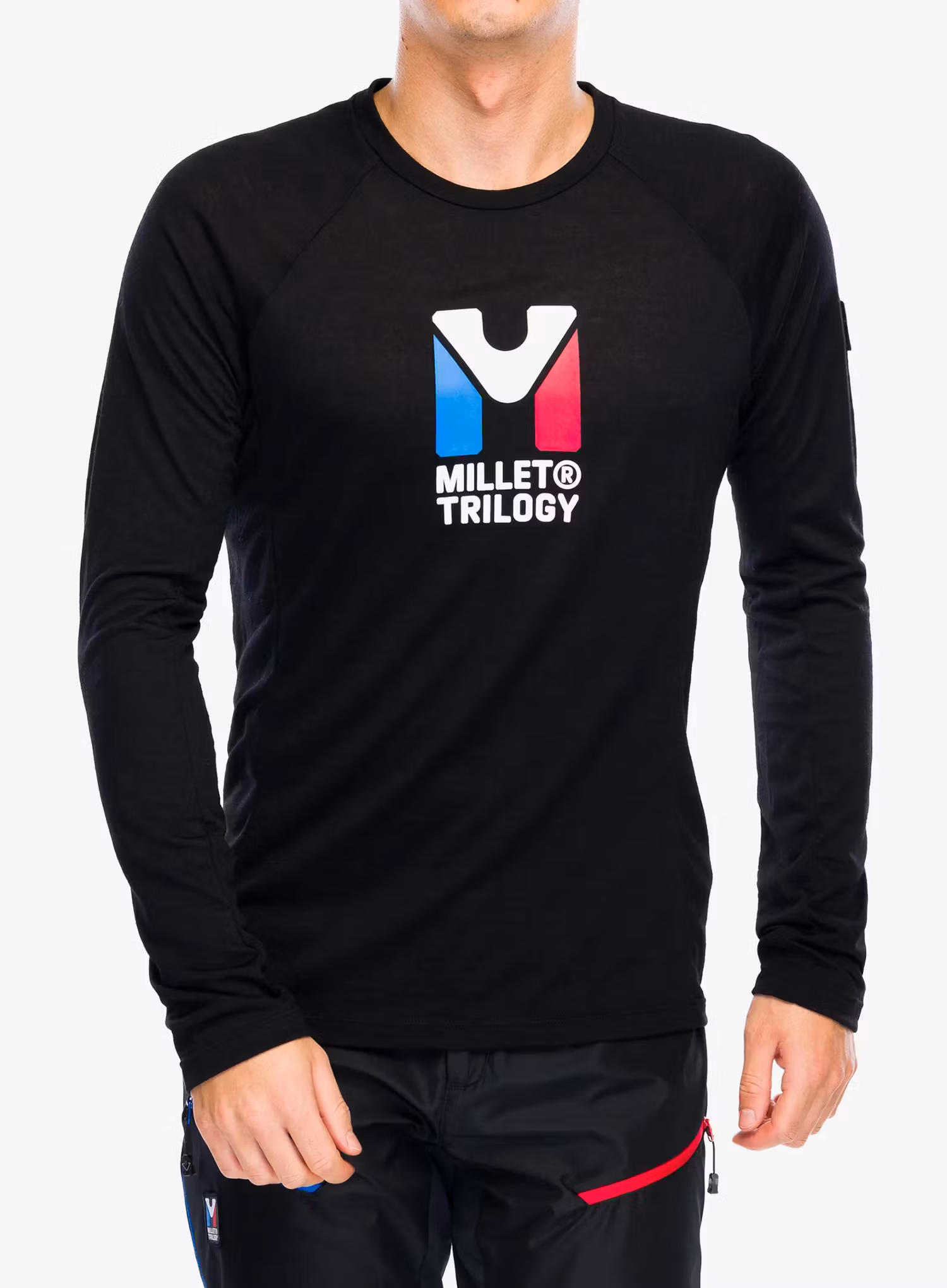 Лонгслів Millet Trilogy Wool TS LS - black