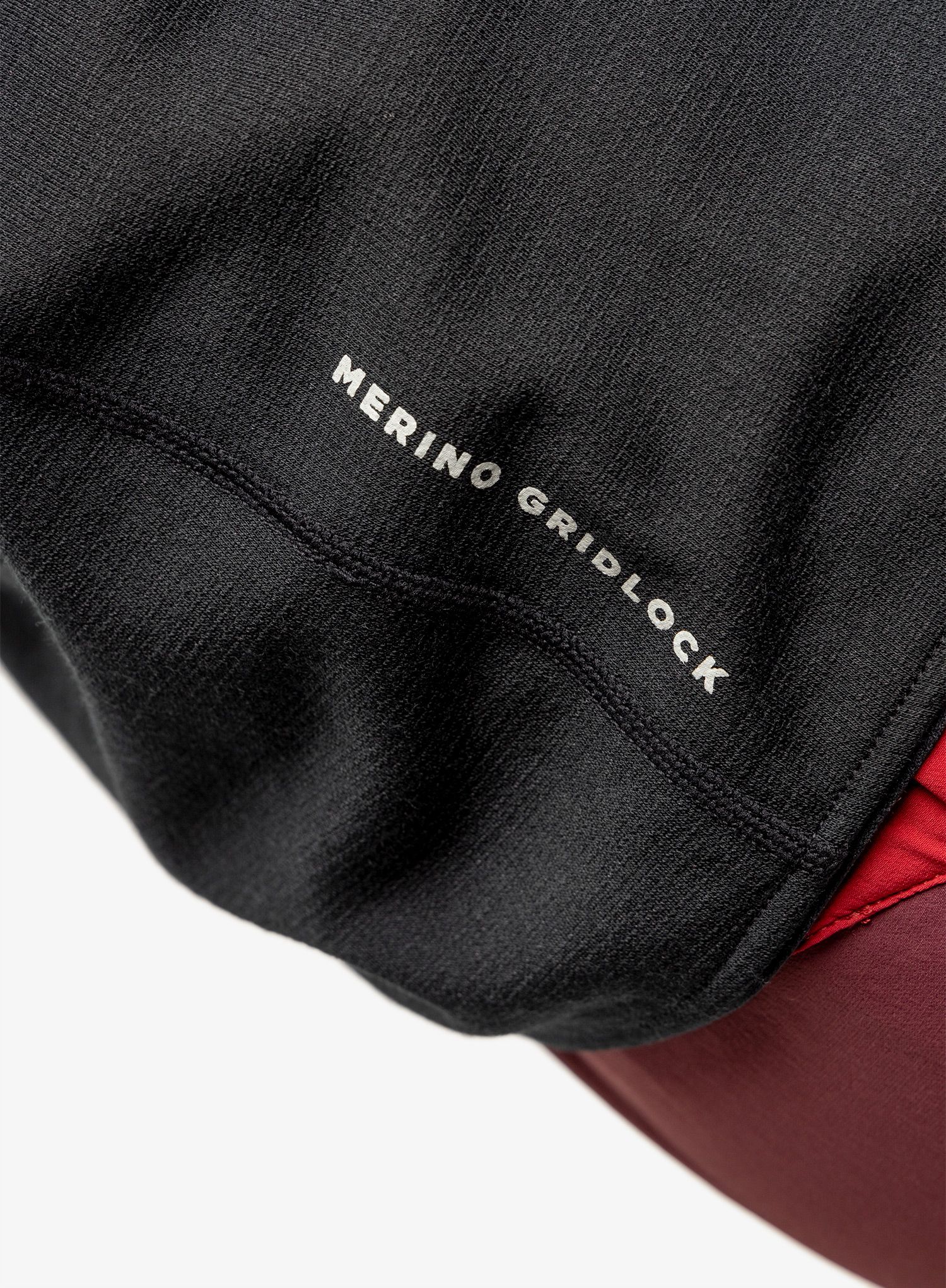 Кофта жіноча Mons Royale Approach Merino Gridlock Hoody - black/pip