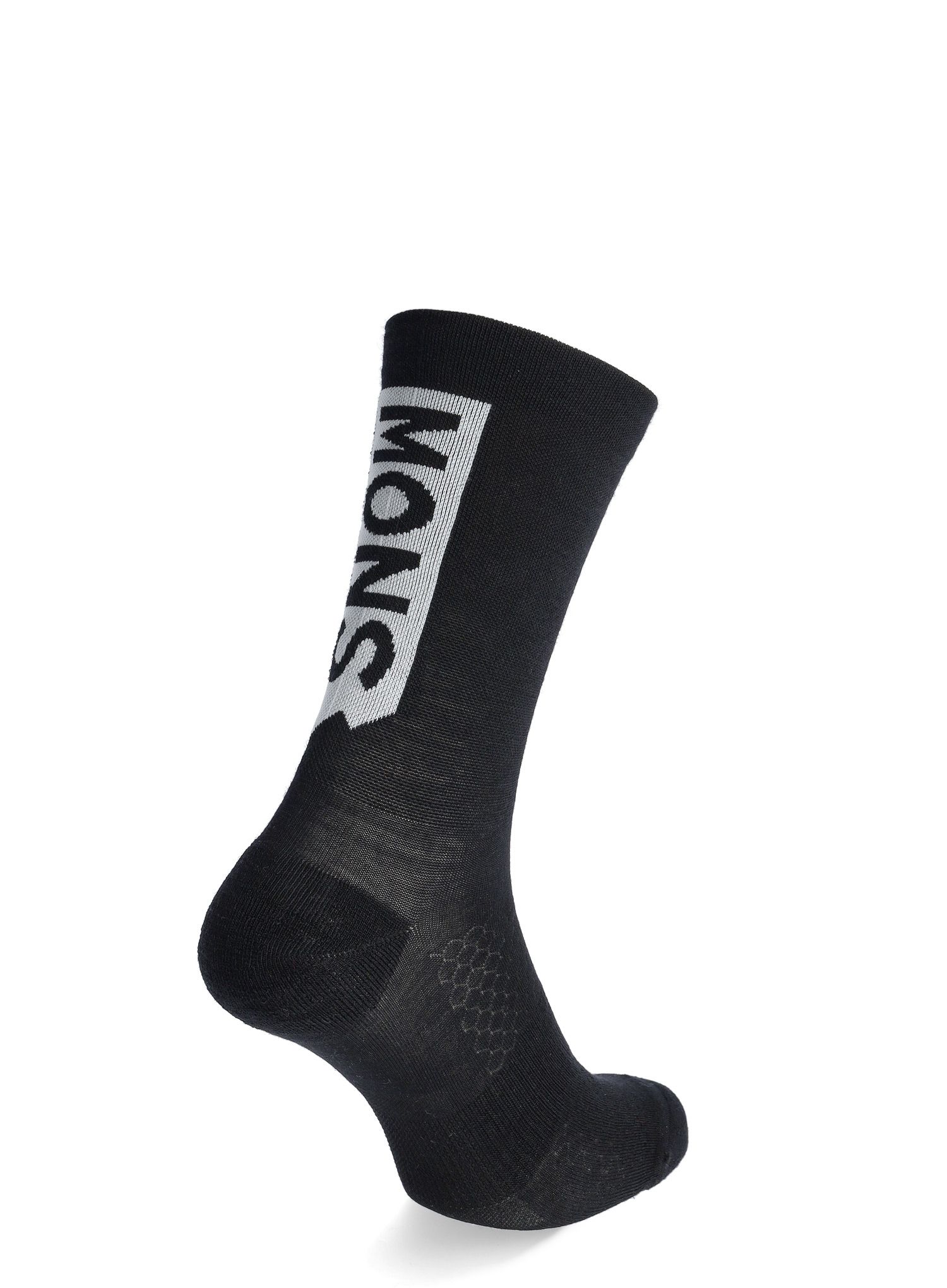 Велошкарпетки Mons Royale Atlas Crew Sock - black/vert ridge