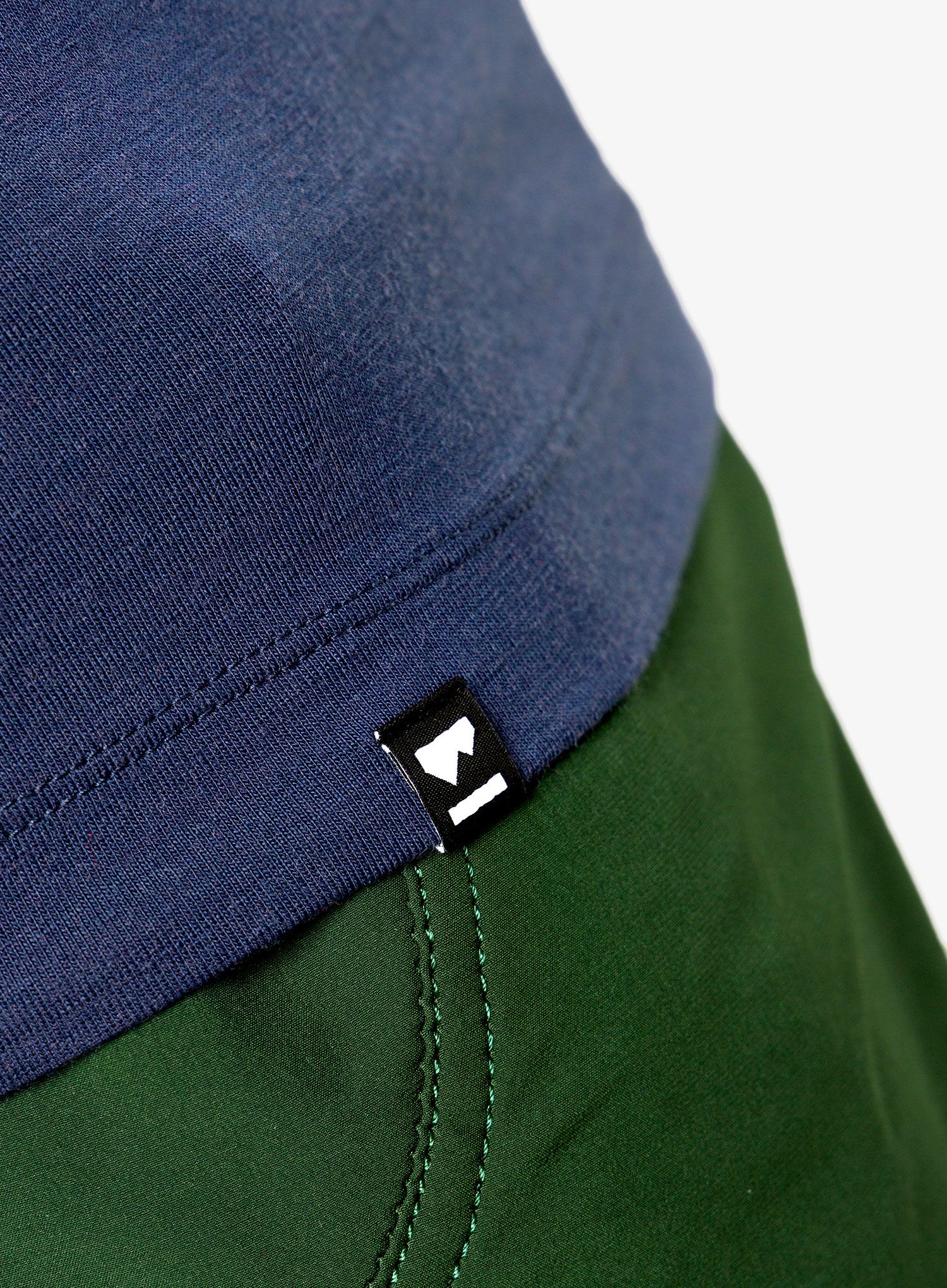 Велофутболка Mons Royale Cadence Half Zip T - blue state/midnight