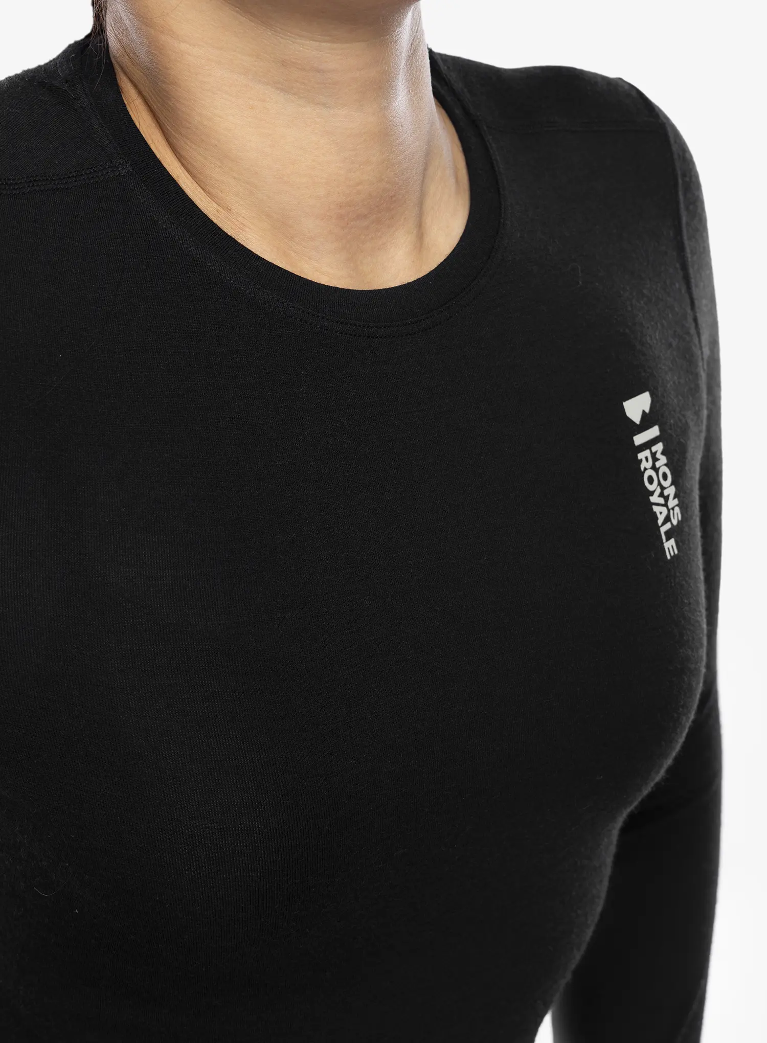 Кофта жіноча Mons Royale Cascade Merino Flex 200 LS - black