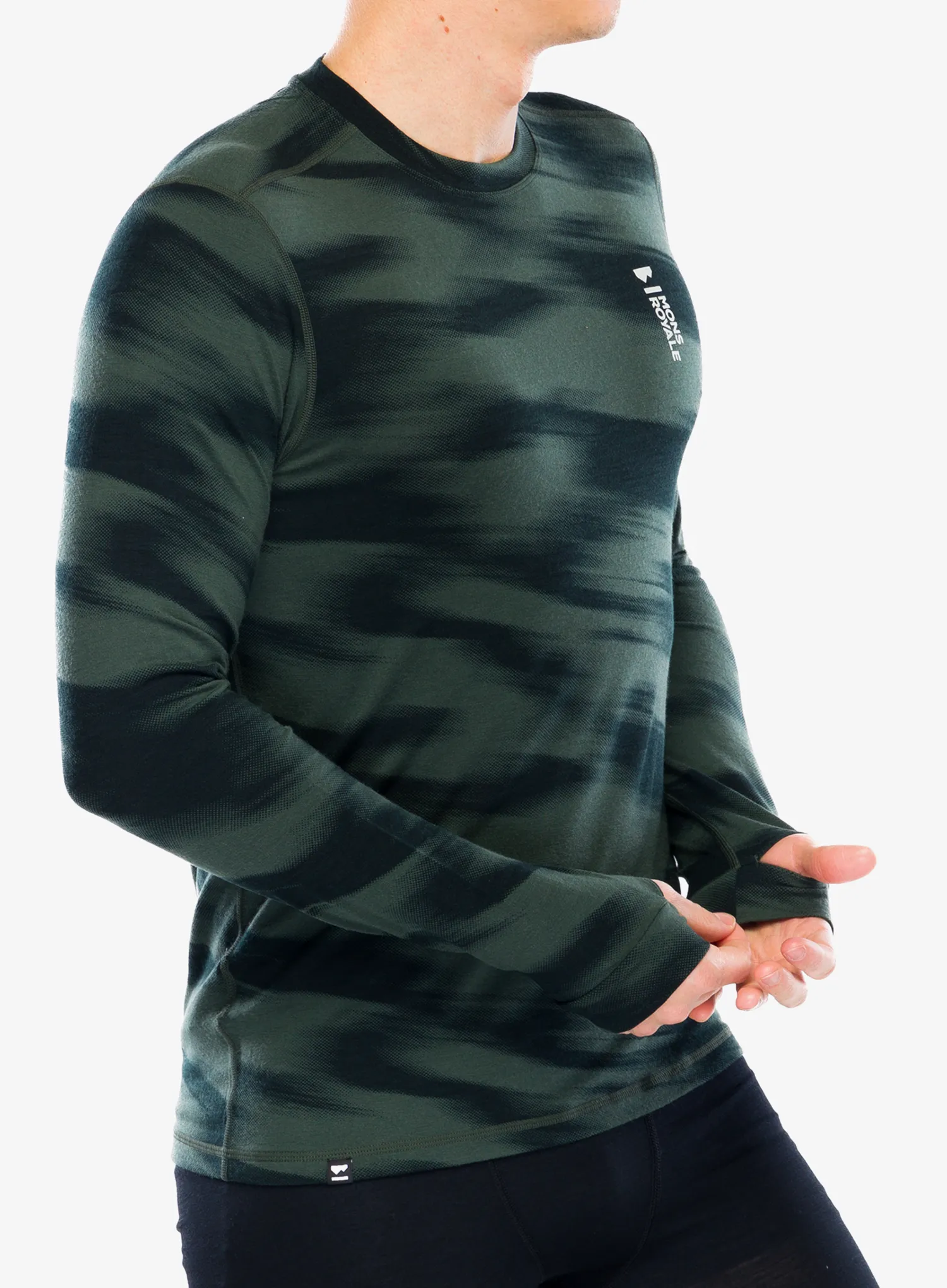 Термокофта Mons Royale Cascade Merino Flex 200 LS - rosin motion
