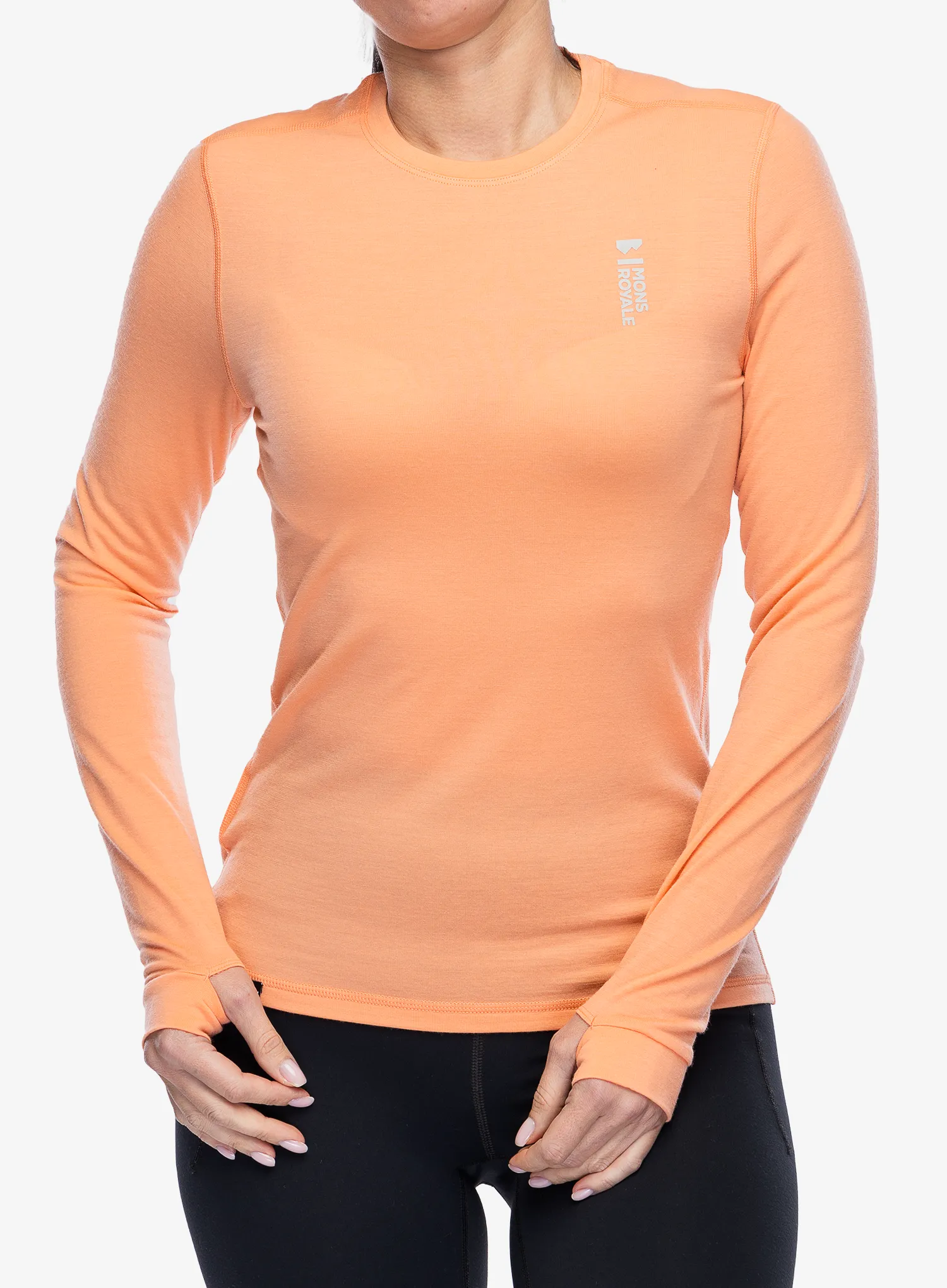 Кофта жіноча Mons Royale Cascade Merino Flex 200 LS - punch