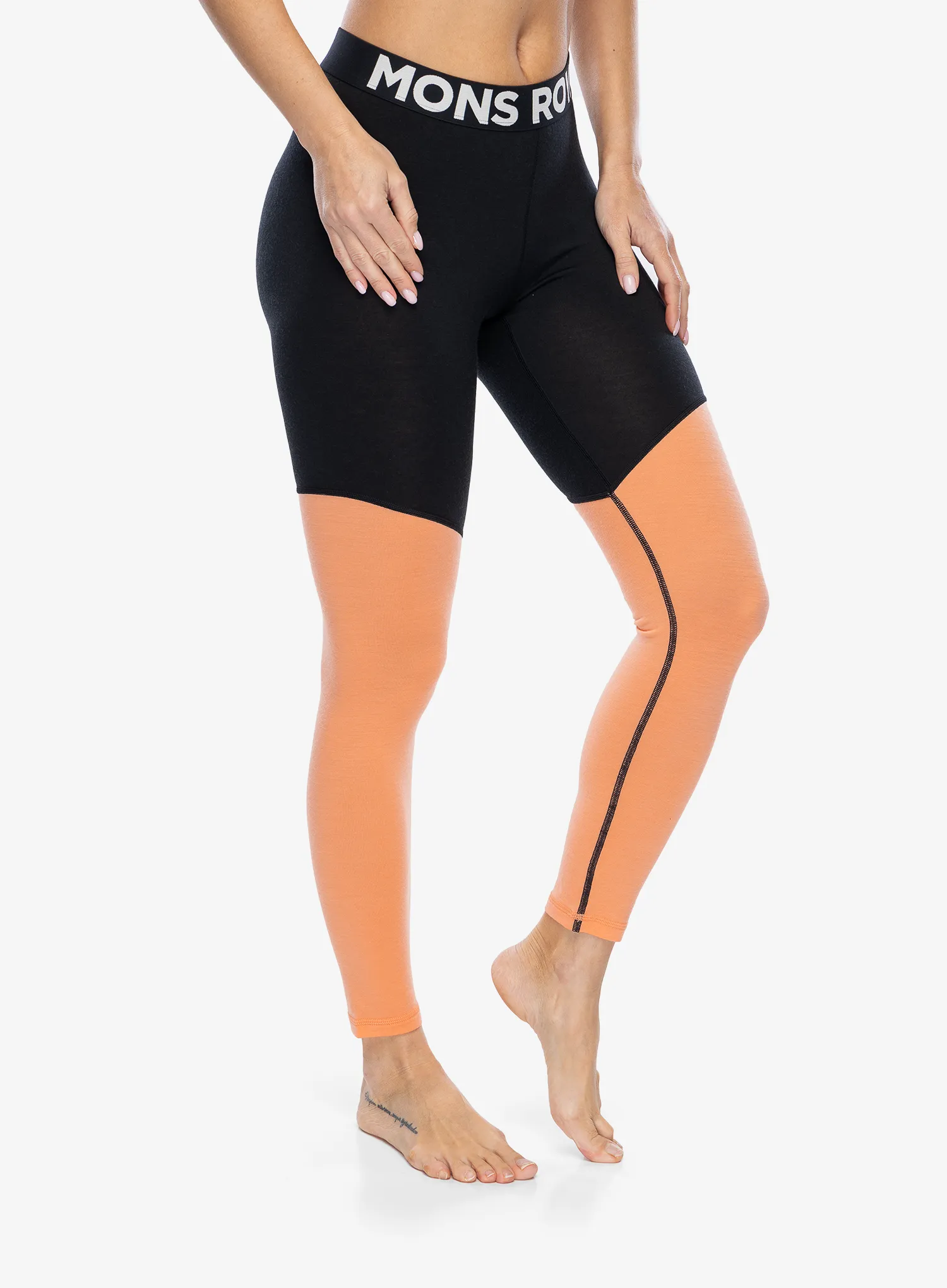 Легінси жіночі Mons Royale Cascade Merino Flex 200 Legging - punch