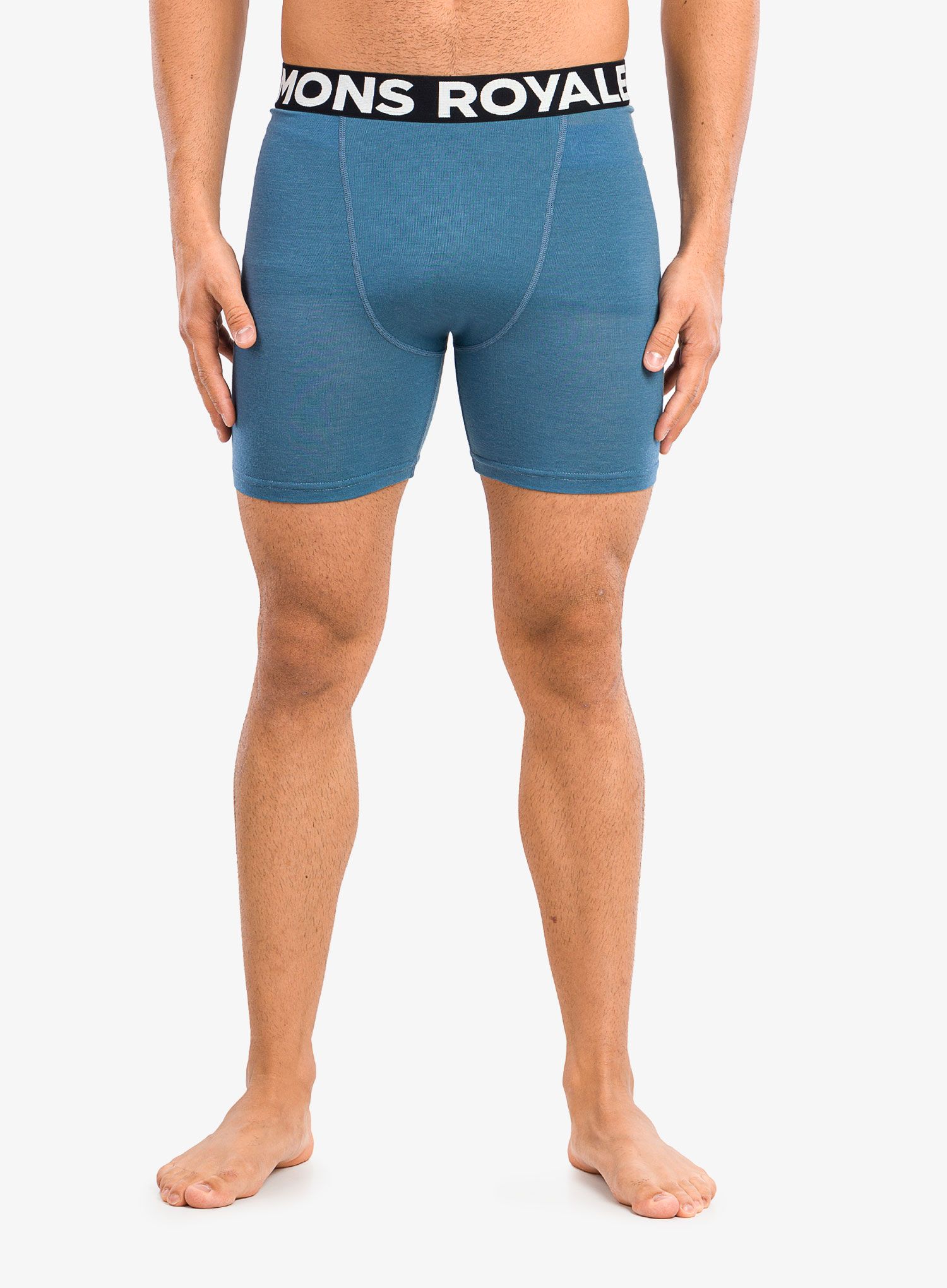 Боксери  Mons Royale Hold 'em Boxer - blue slate