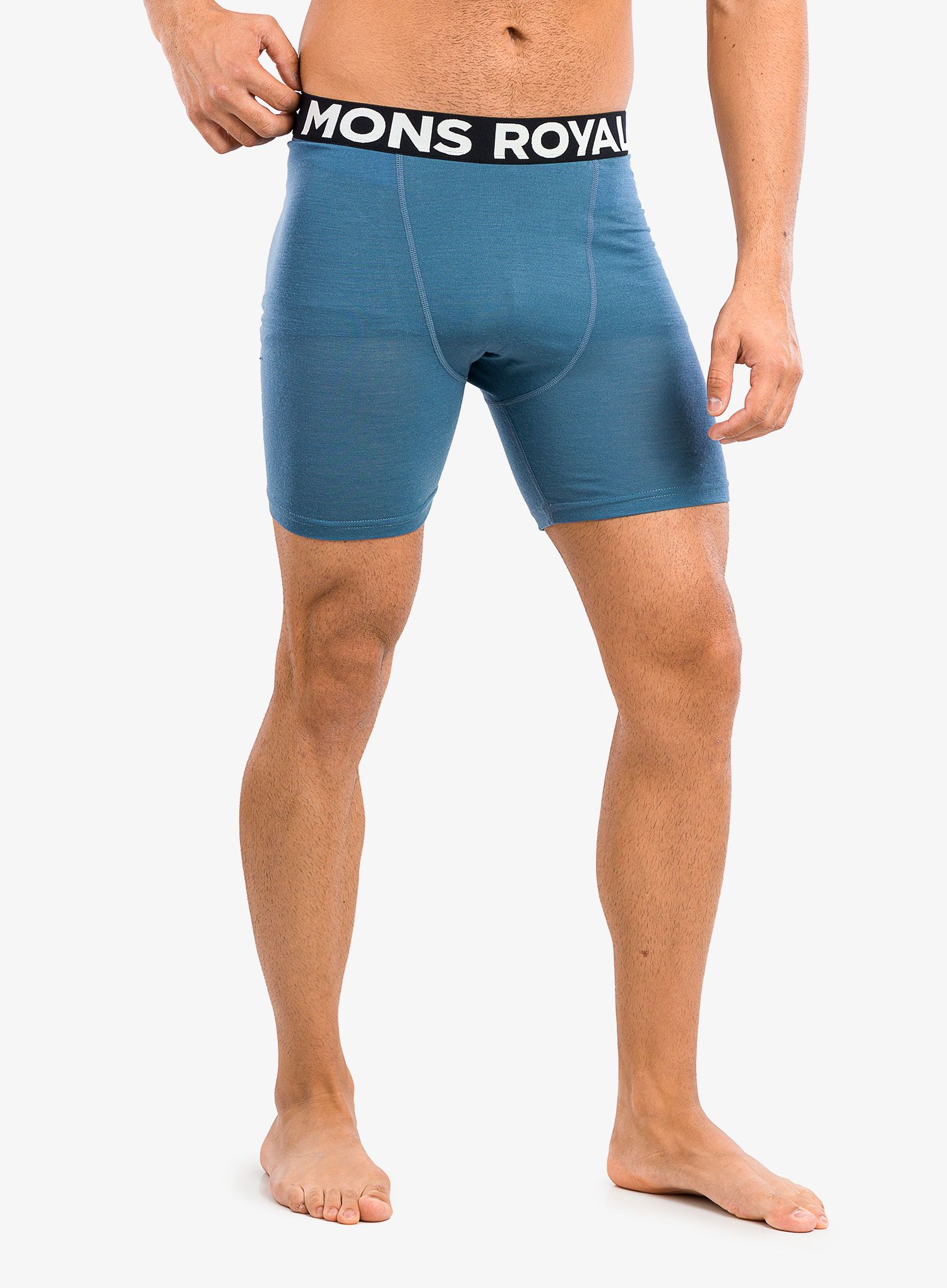 Боксери  Mons Royale Hold 'em Boxer - blue slate