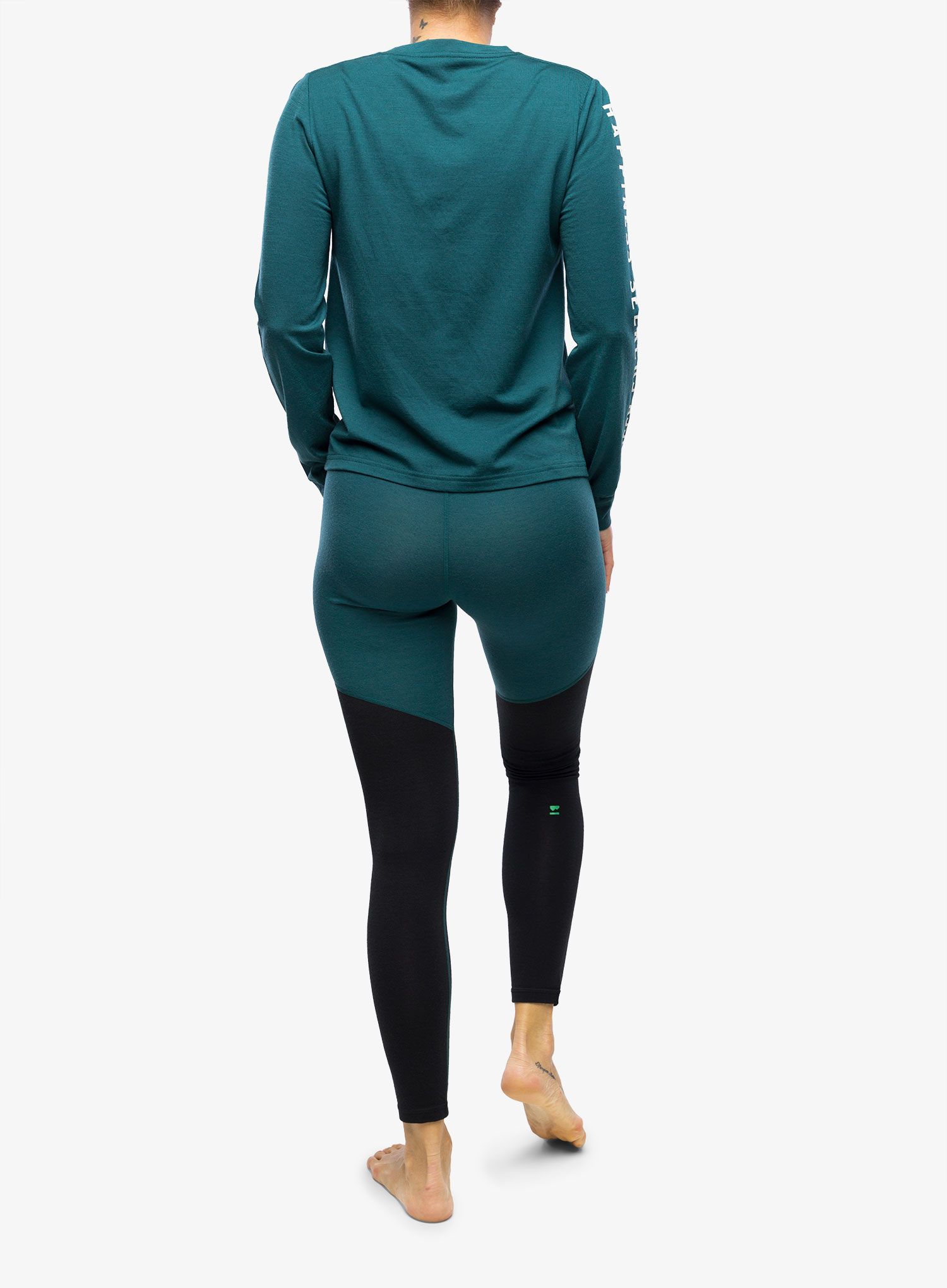 Кофта жіноча Mons Royale Icon Relaxed LS - evergreen