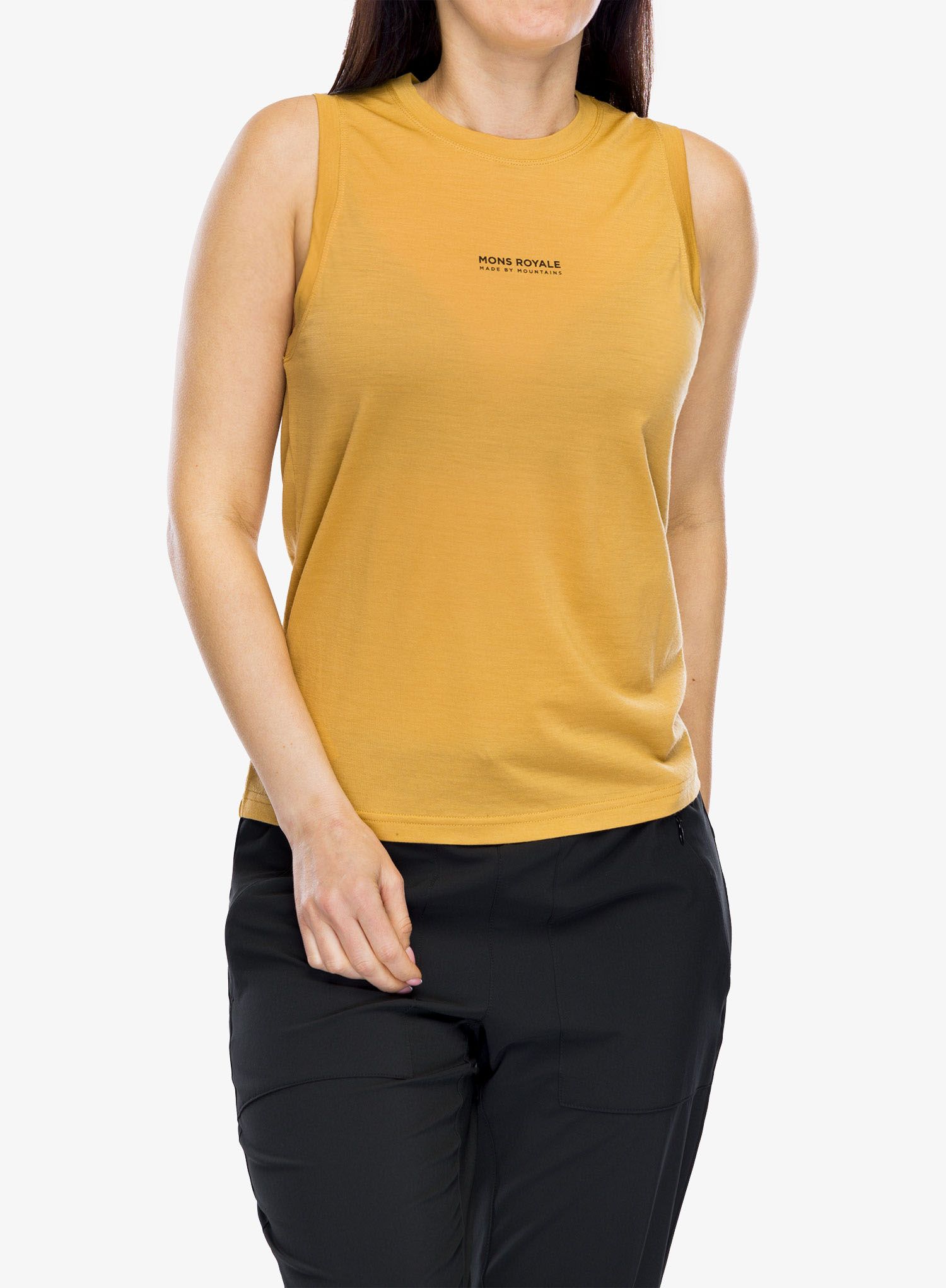 Топ жіночий Mons Royale Icon Relaxed Tank - honey