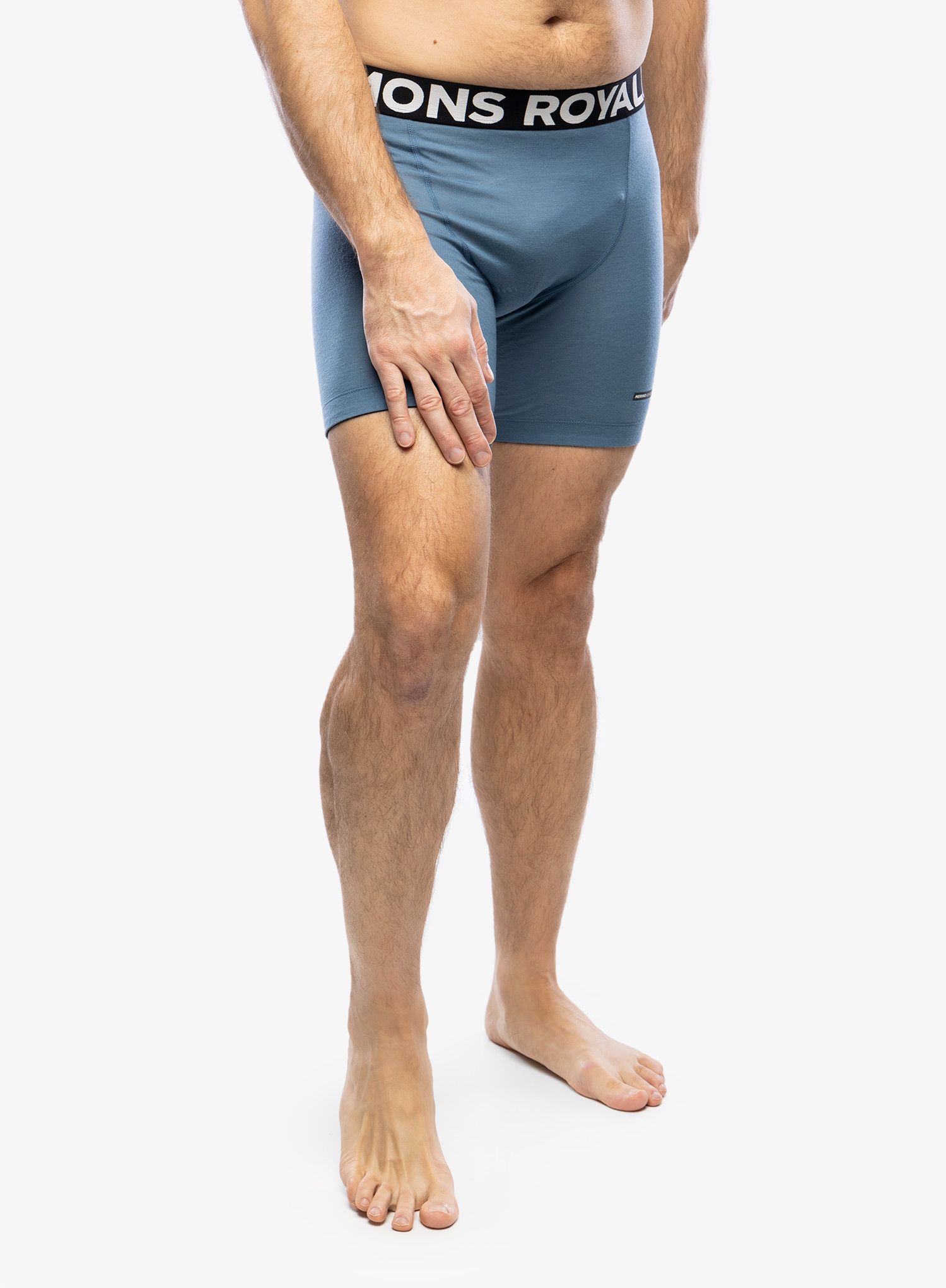 Велошорти Mons Royale Low Pro Merino Aircon Bike Short Liner - blue slate