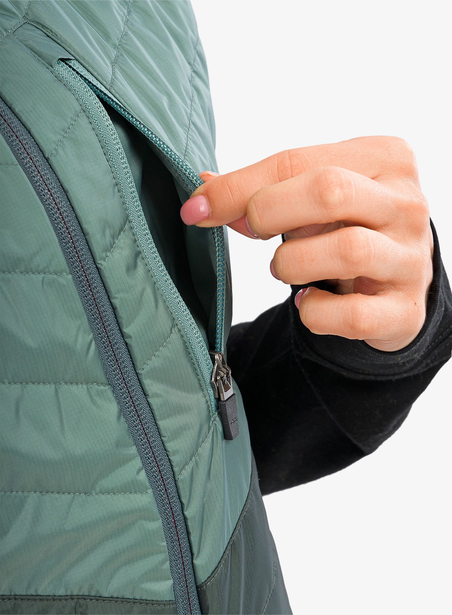 Жилет жіночий Mons Royale Neve Vest - sage/burnt sage