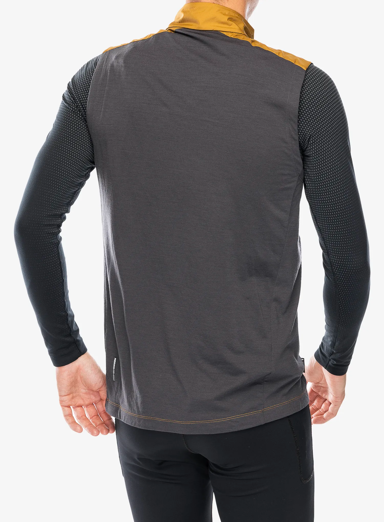 Bеложилет Mons Royale Redwood Wind Vest - shale/cumin