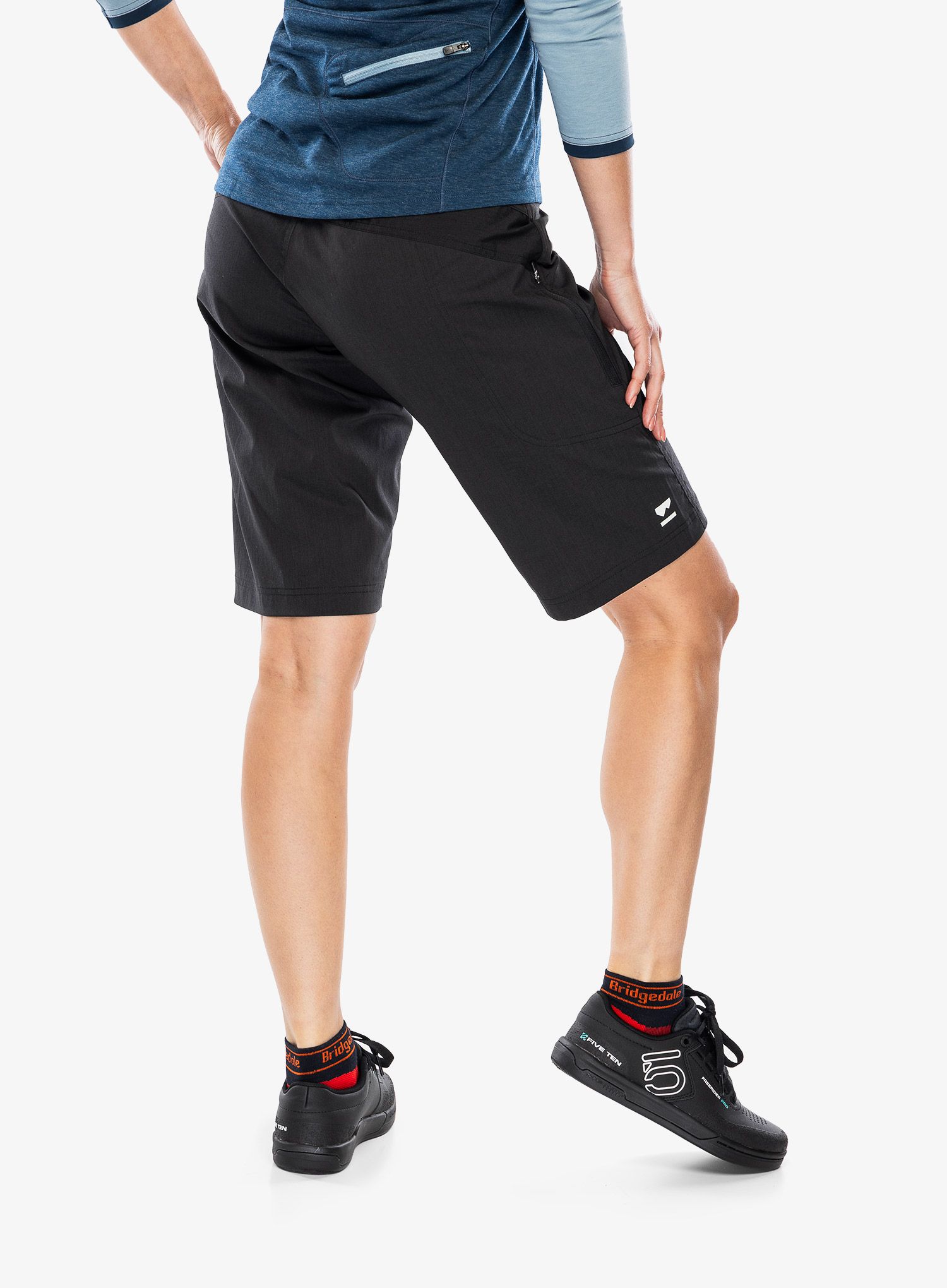 Жіноча велошорти Mons Royale Virage Bike Shorts 2.0 - black