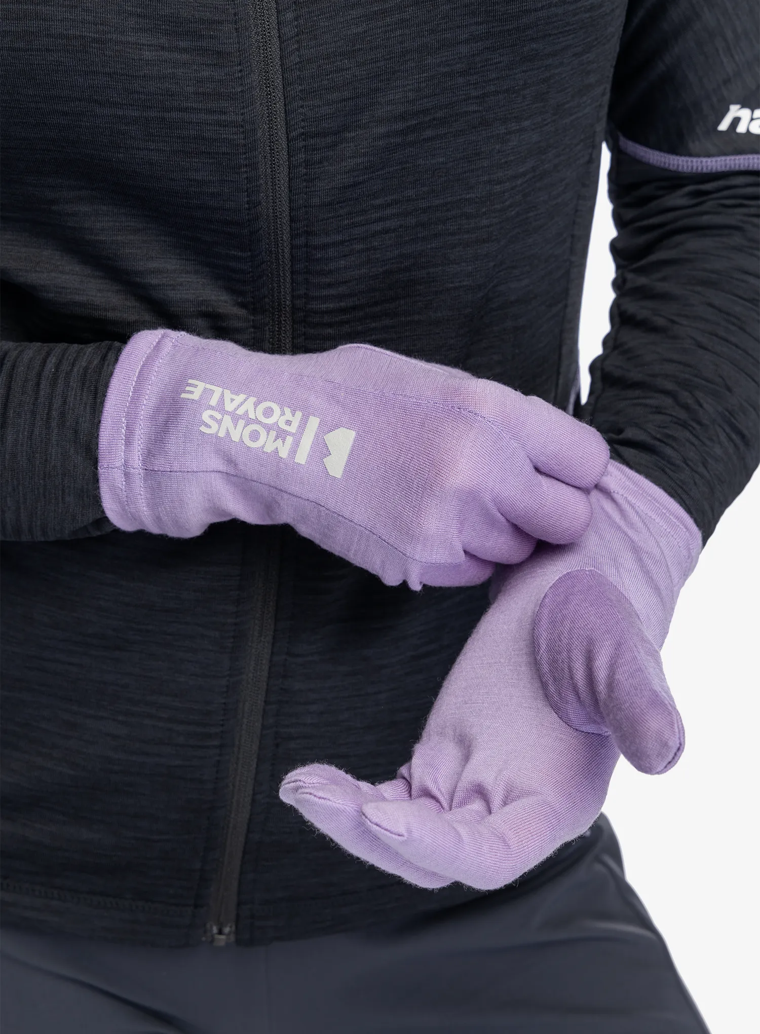 Рукавички Mons Royale Volta Merino Glove Liner - lupin